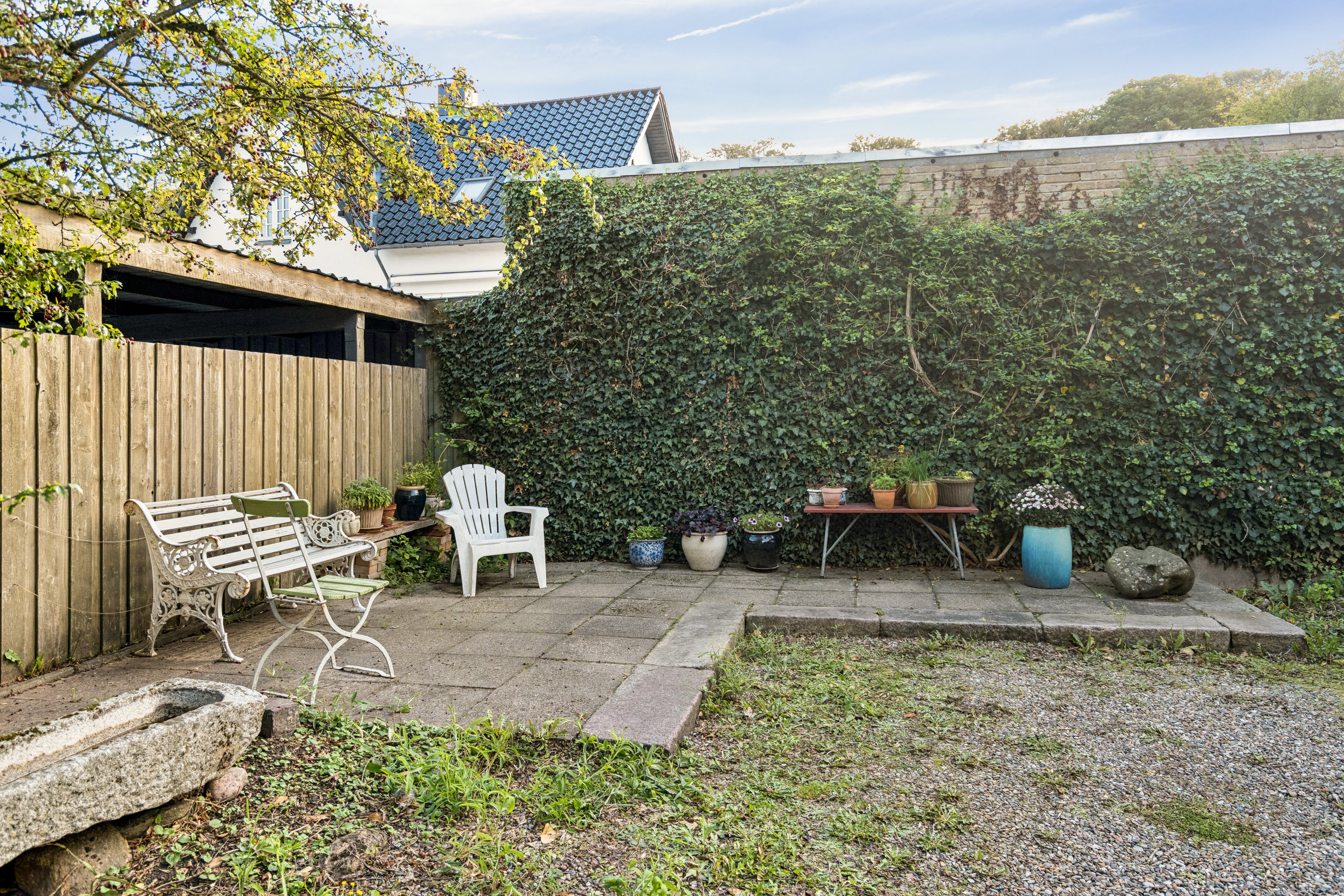 Fremhævet terrasse billede i fuldskærmstilstand. Billede af Hyldtoftevej 4, 9800 Hjørring