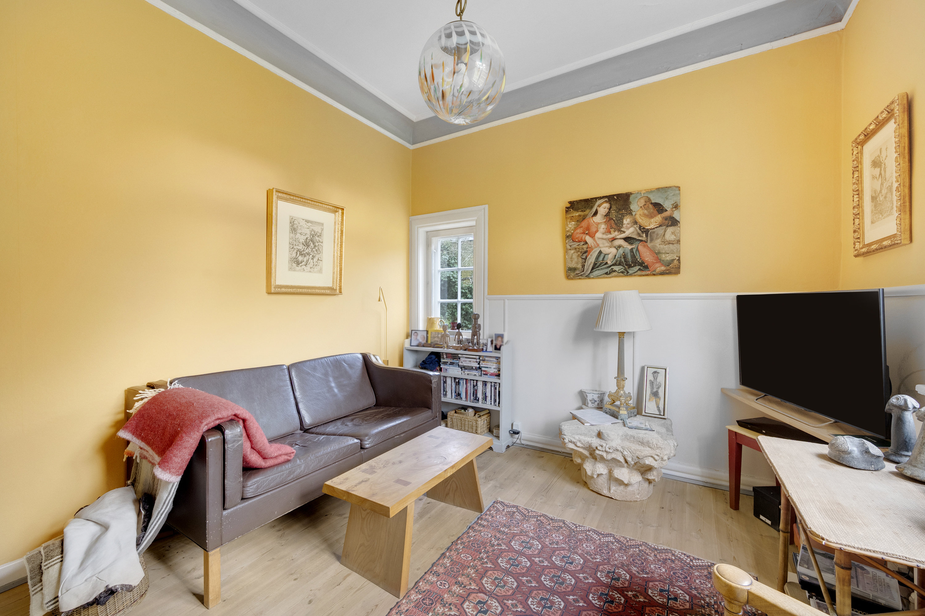 Fremhævet stue billede i fuldskærmstilstand. Billede af Hyldtoftevej 4, 9800 Hjørring