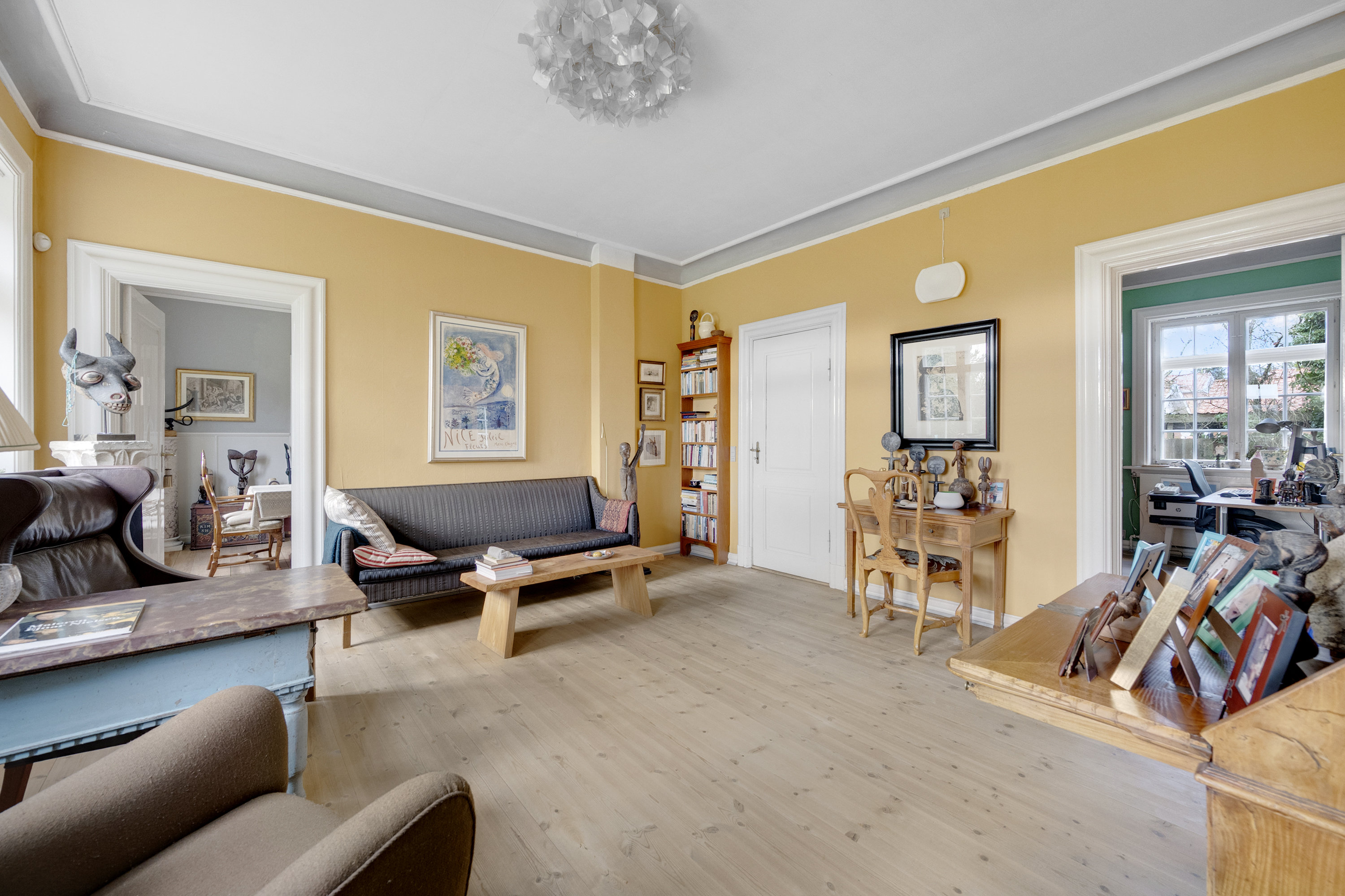 Fremhævet stue billede i fuldskærmstilstand. Billede af Hyldtoftevej 4, 9800 Hjørring