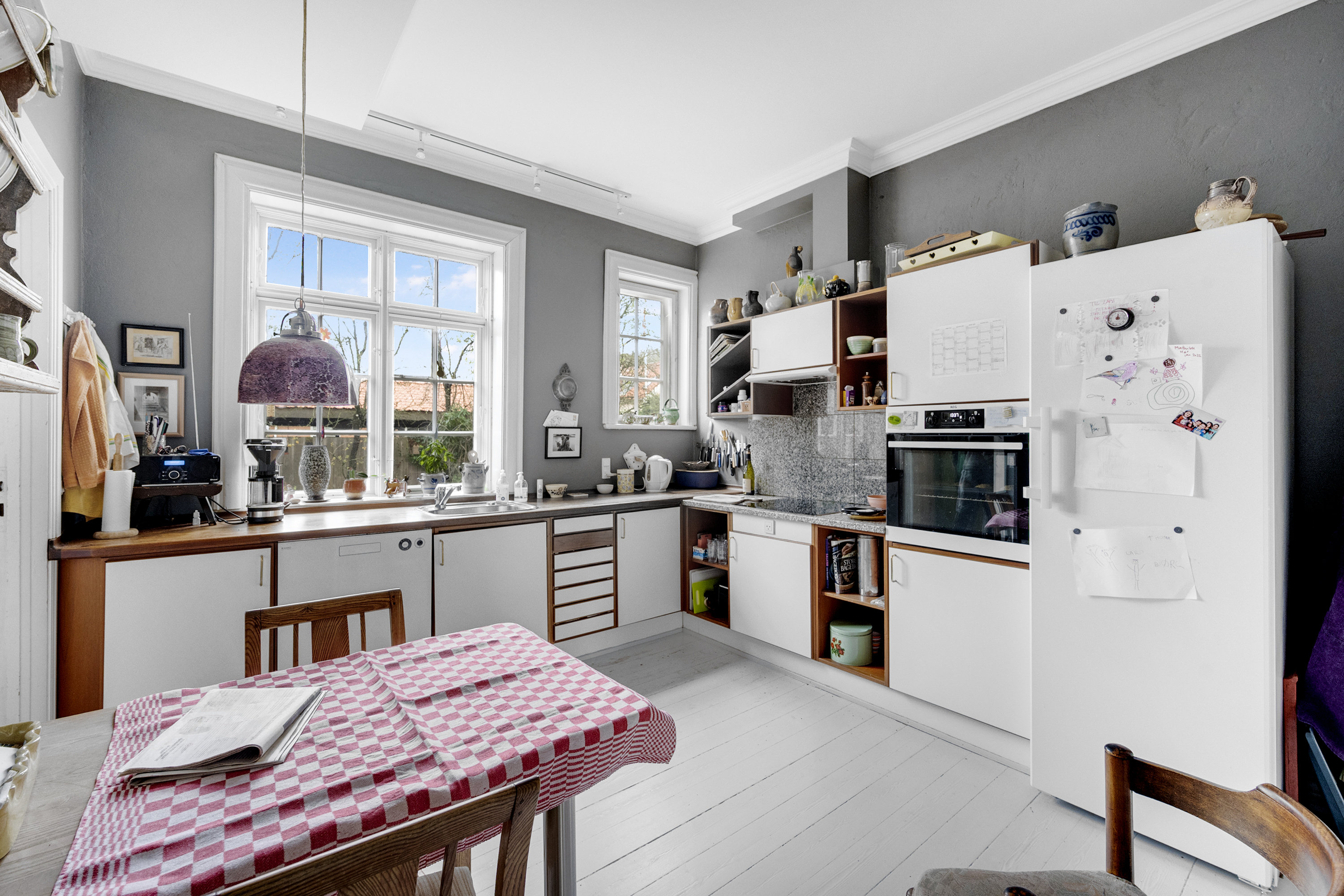 Fremhævet køkken billede i fuldskærmstilstand. Billede af Hyldtoftevej 4, 9800 Hjørring