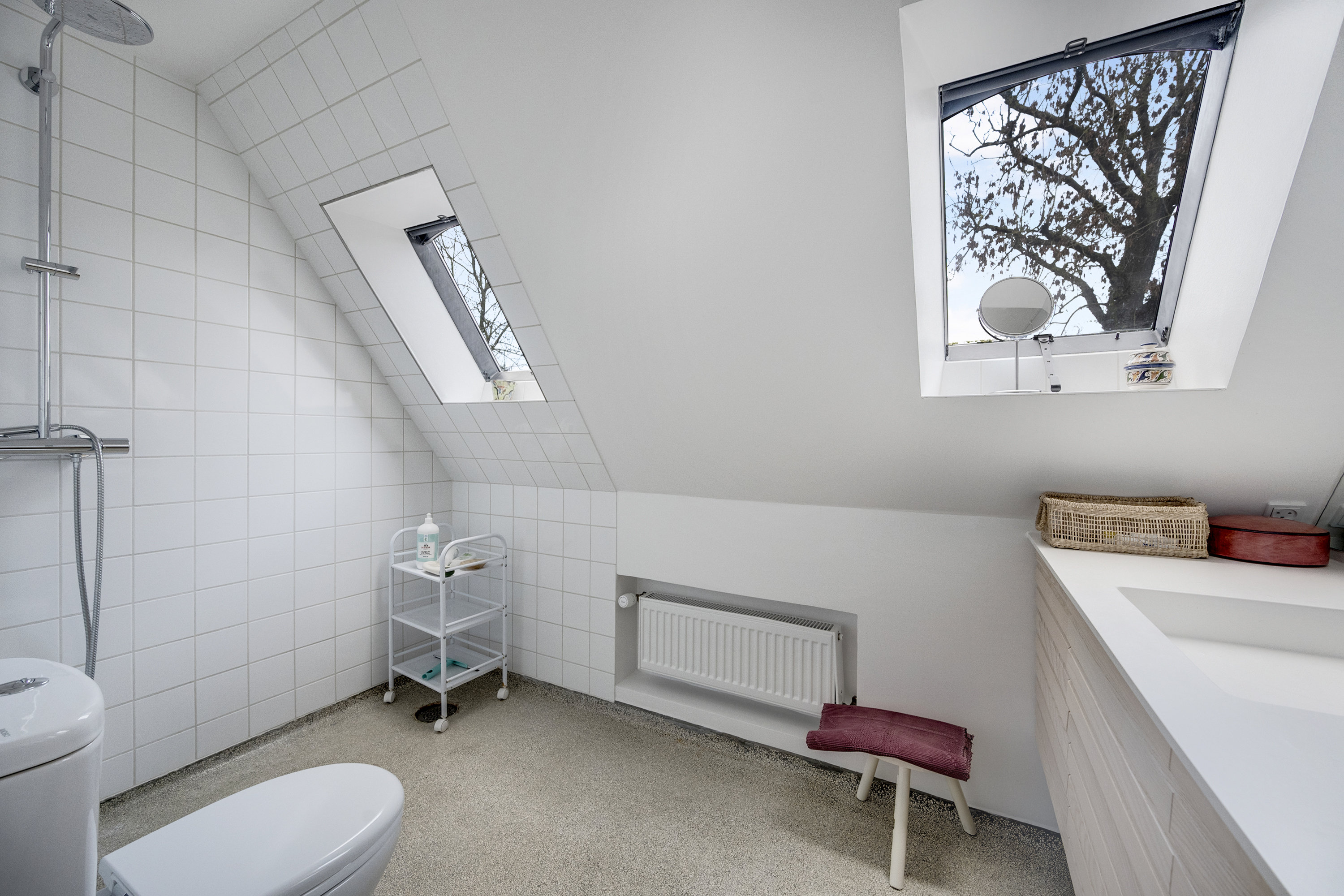 Fremhævet badeværelse billede i fuldskærmstilstand. Billede af Hyldtoftevej 4, 9800 Hjørring