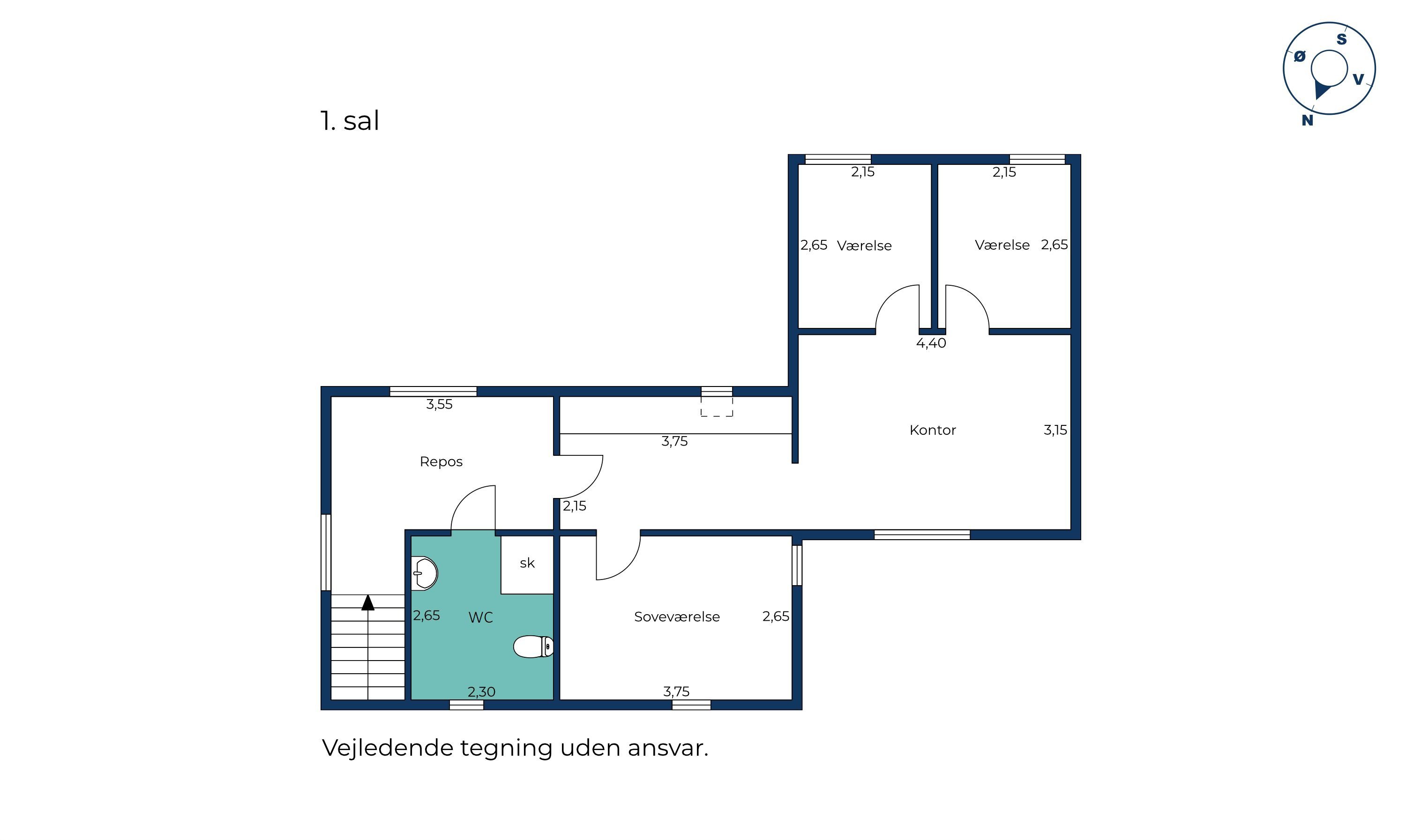 Plantegninger billede af Skovbrynet 14, 8763 Rask Mølle