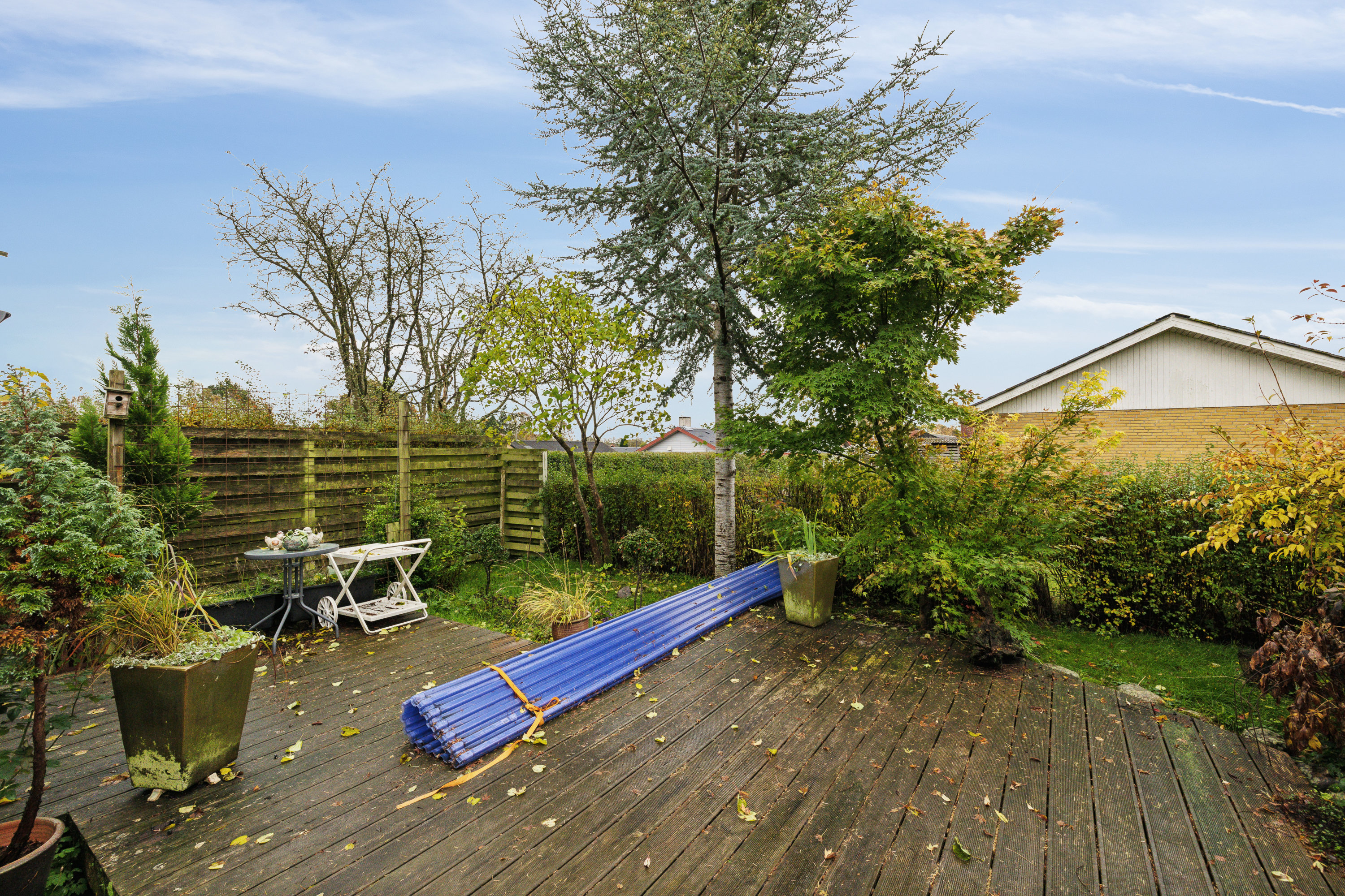 Fremhævet terrasse billede i fuldskærmstilstand. Billede af Norupvej 15, Vammen, 8830 Tjele