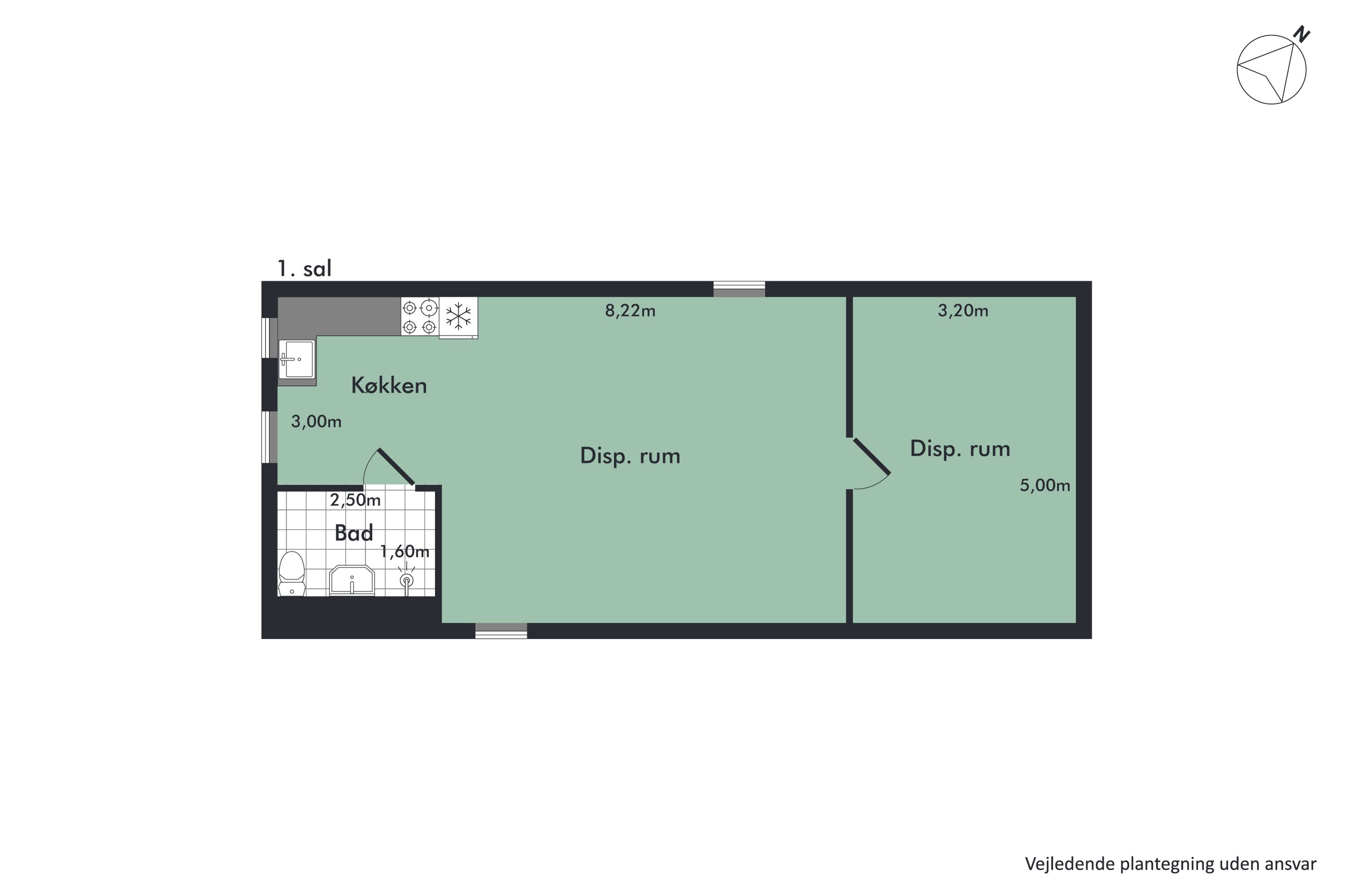 Plantegninger billede af Sønderskovvej 170, 9370 Hals