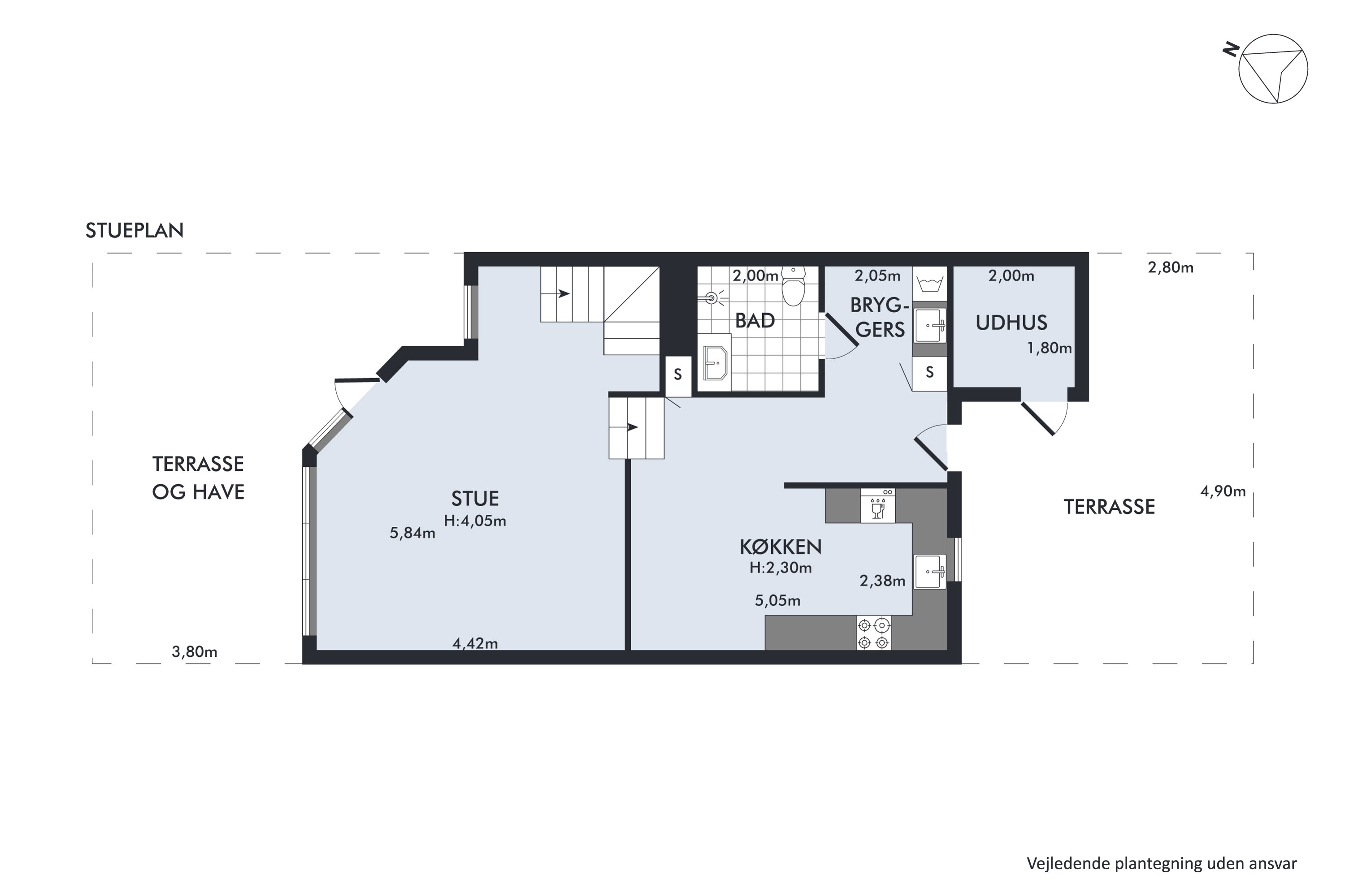 Plantegninger billede af Ravndalen 7, 9310 Vodskov