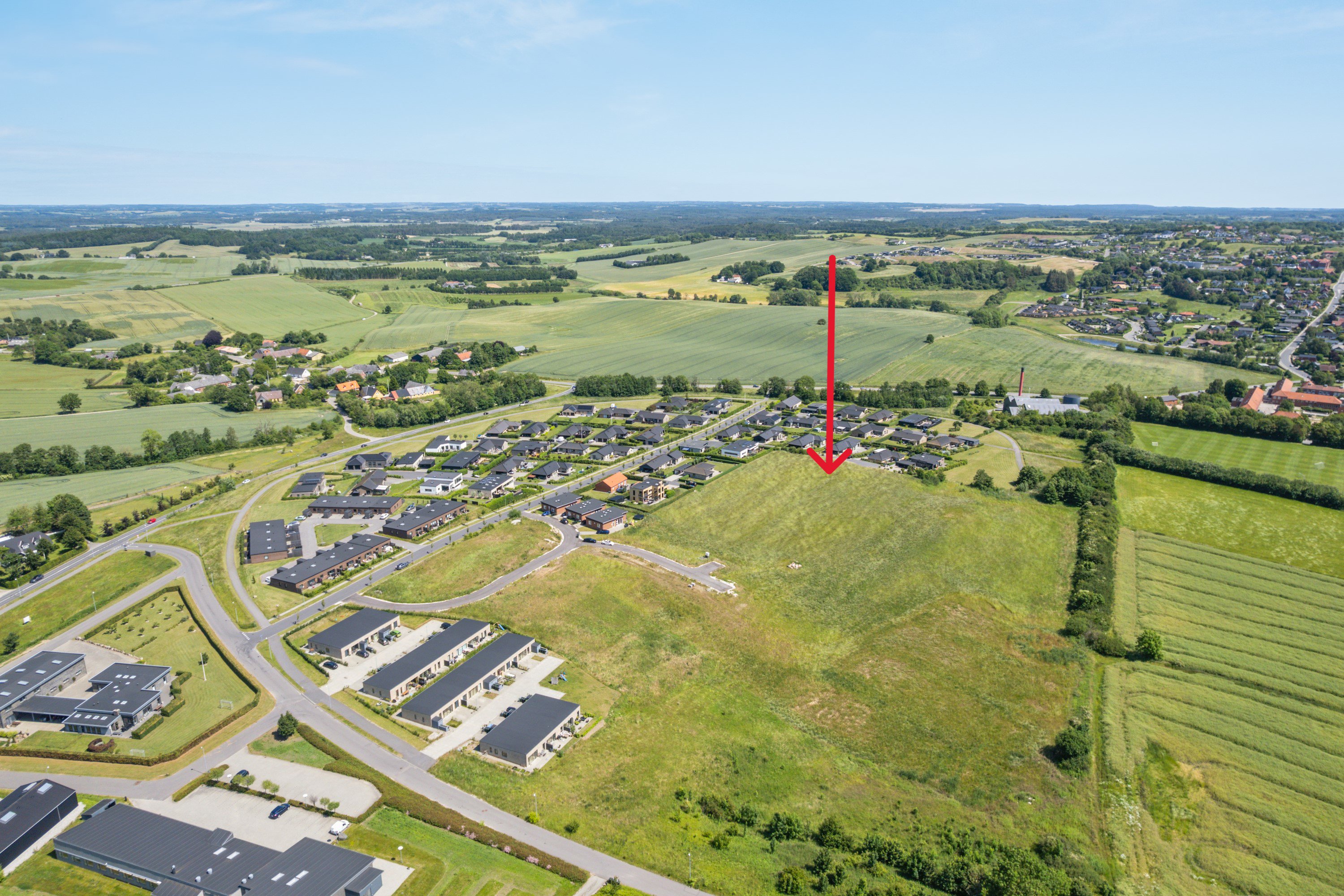 Fremhævet  billede i fuldskærmstilstand. Billede af Rønde Bakker (Parcel nr.) 4, 8410 Rønde