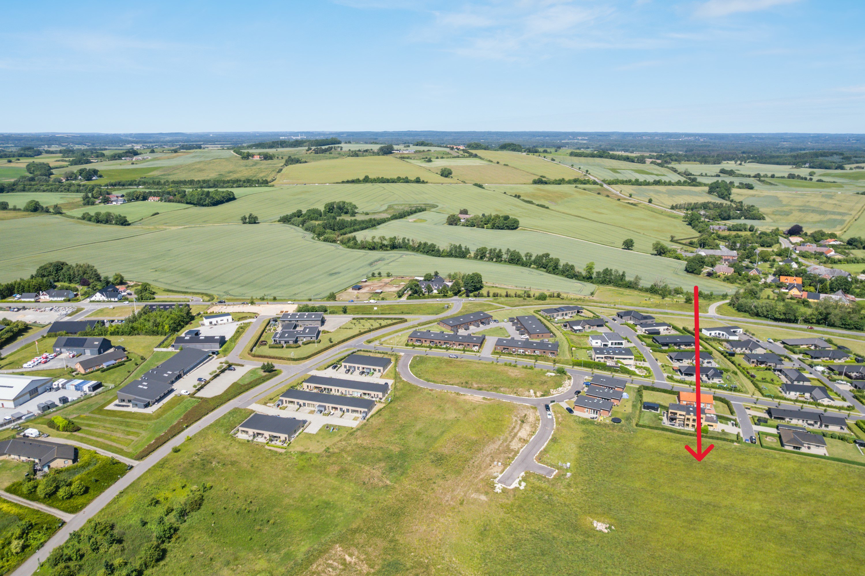 Fremhævet  billede i fuldskærmstilstand. Billede af Rønde Bakker (Parcel nr.) 4, 8410 Rønde