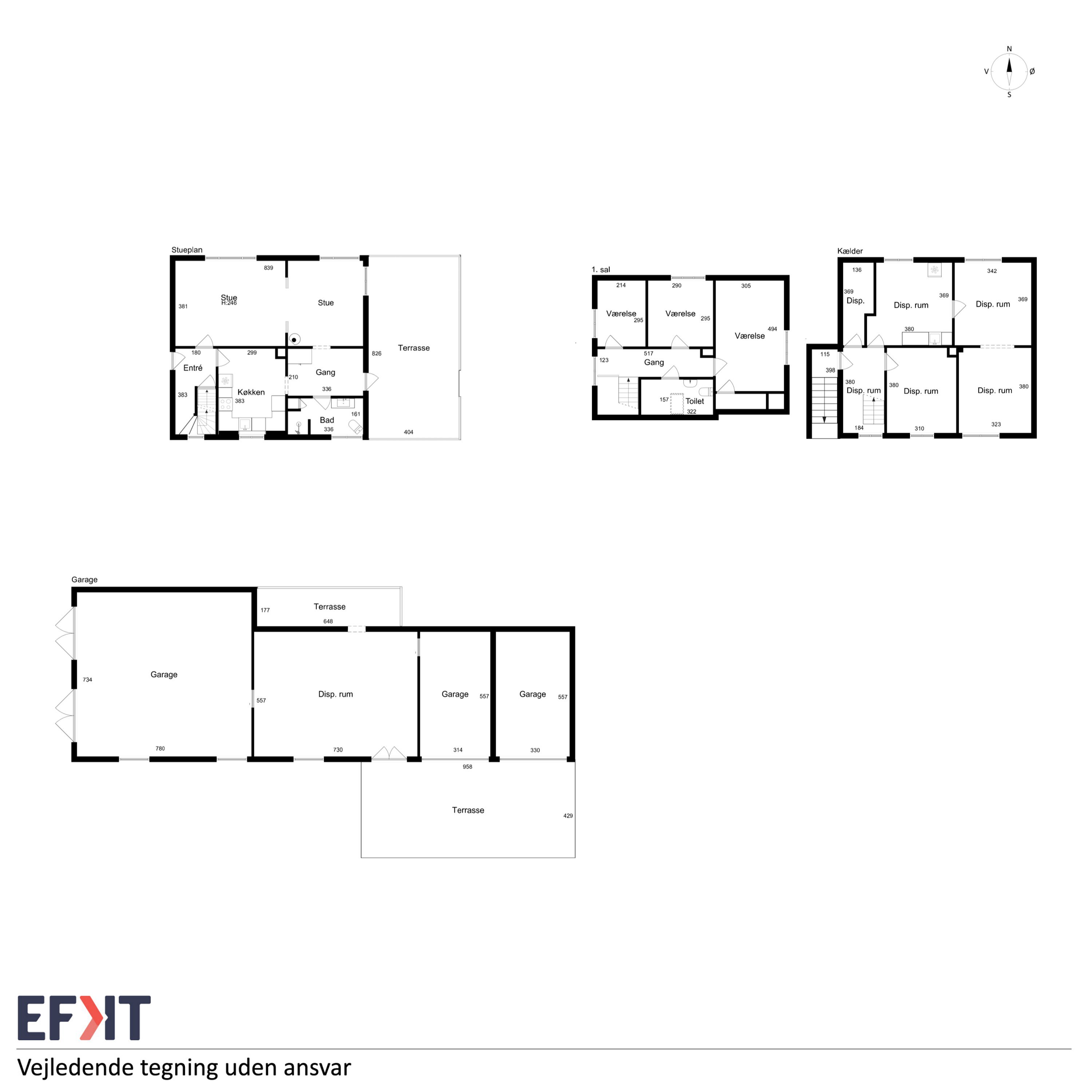 Plantegninger billede af Hovedgaden 41, 5932 Humble