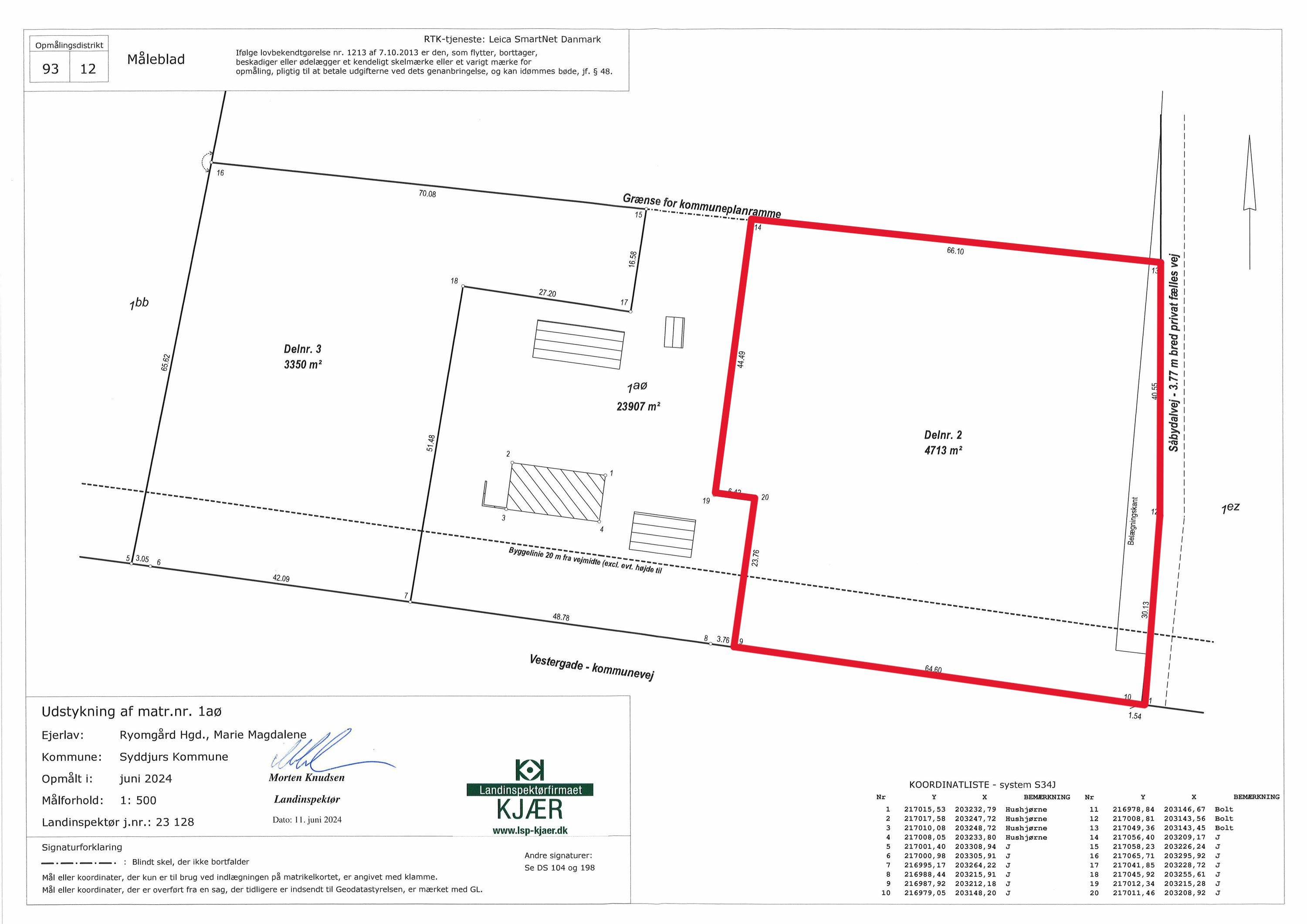 Fremhævet  billede i fuldskærmstilstand. Billede af Vestergade (grund del nr. 2) 110, 8550 Ryomgård