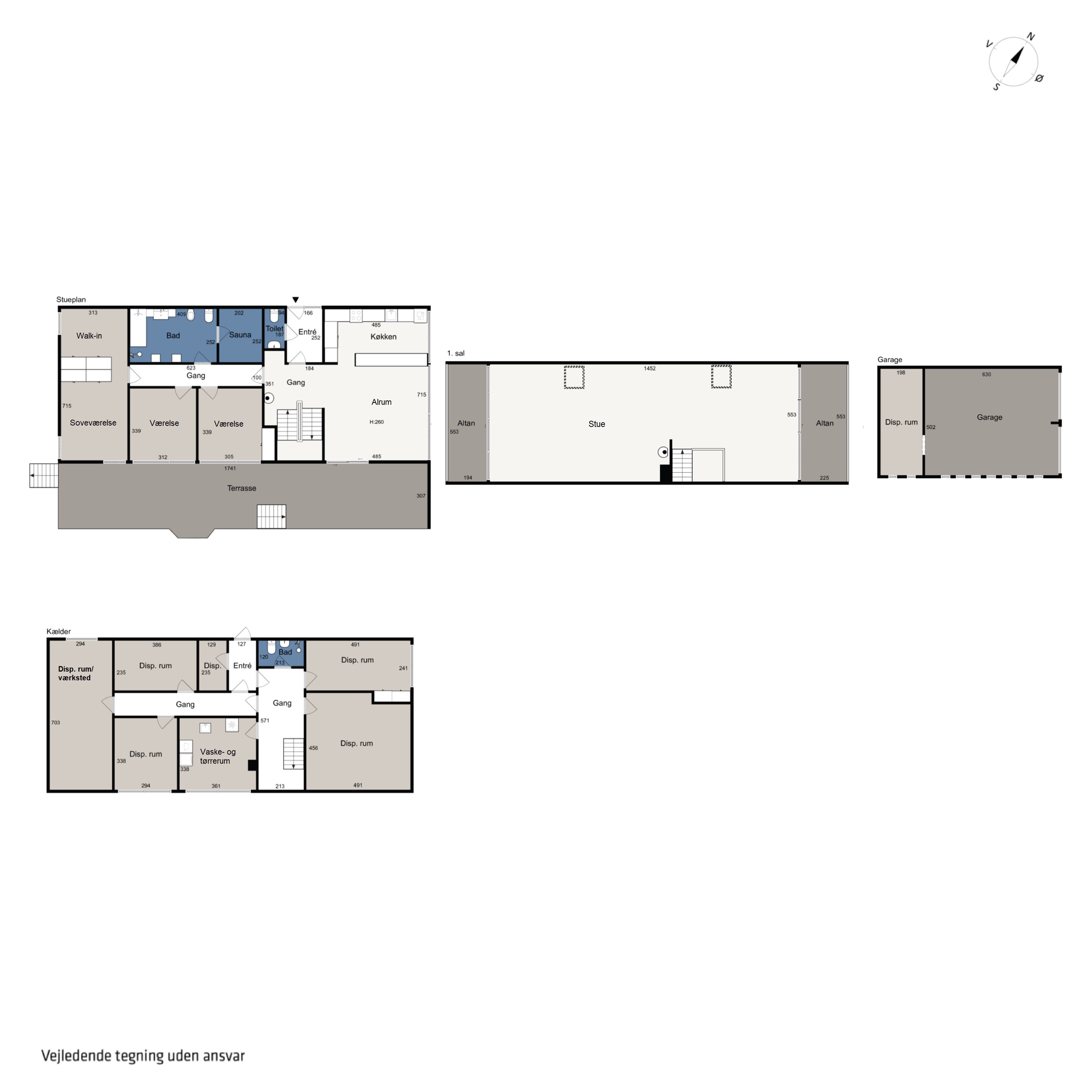 Plantegninger billede af Rugbjergvej 95, Stavtrup, 8260 Viby J