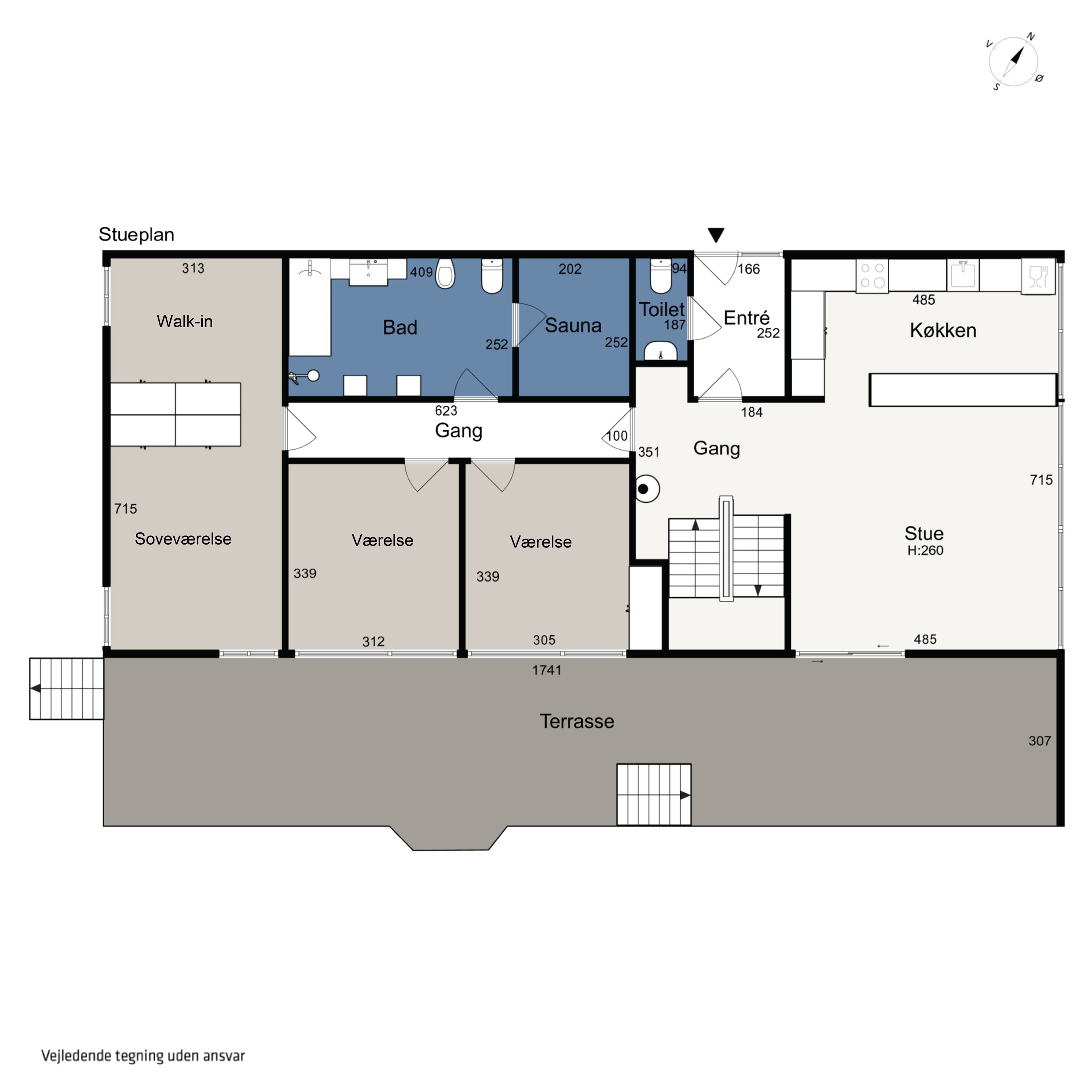 Plantegninger billede af Rugbjergvej 95, Stavtrup, 8260 Viby J