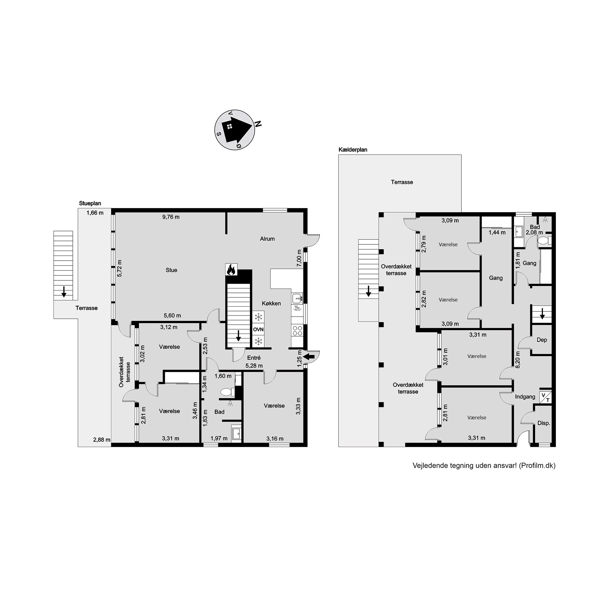 Plantegninger billede af Viemosevej 5C, Bredballe, 7120 Vejle Øst