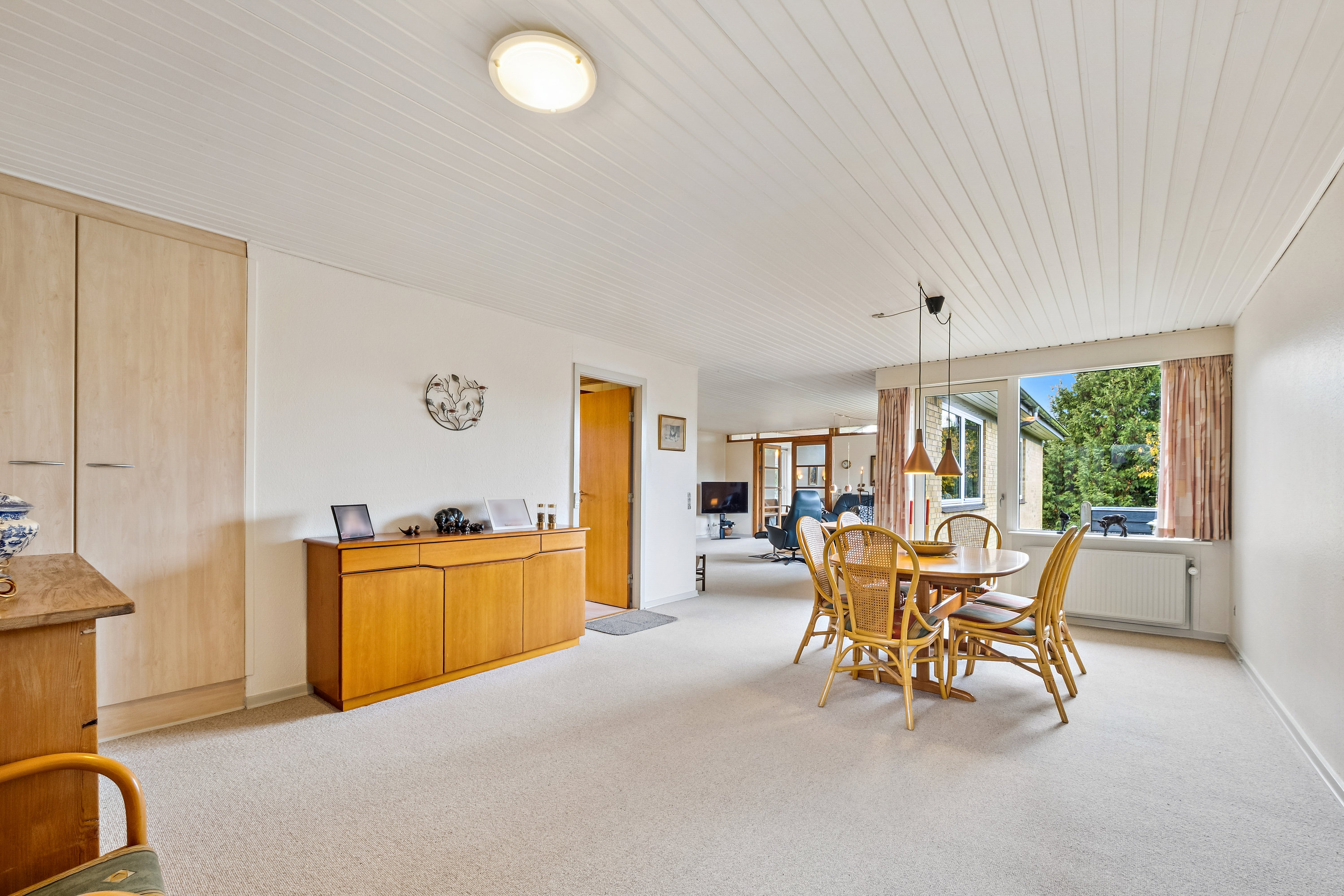 Fremhævet stue billede i fuldskærmstilstand. Billede af Lindevænget 46, 7800 Skive