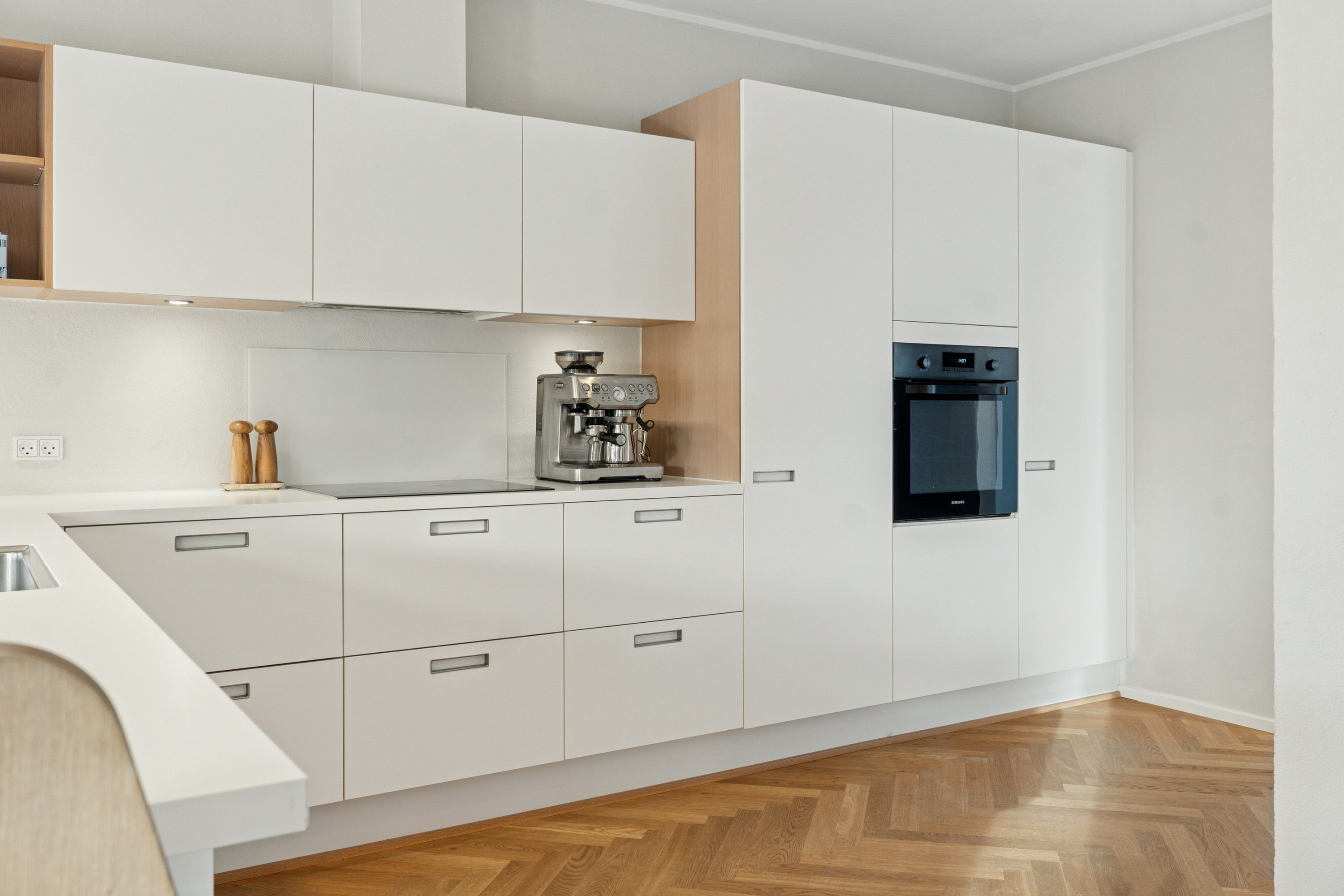 Fremhævet køkken billede i fuldskærmstilstand. Billede af Ejbyvej 18, 8270 Højbjerg