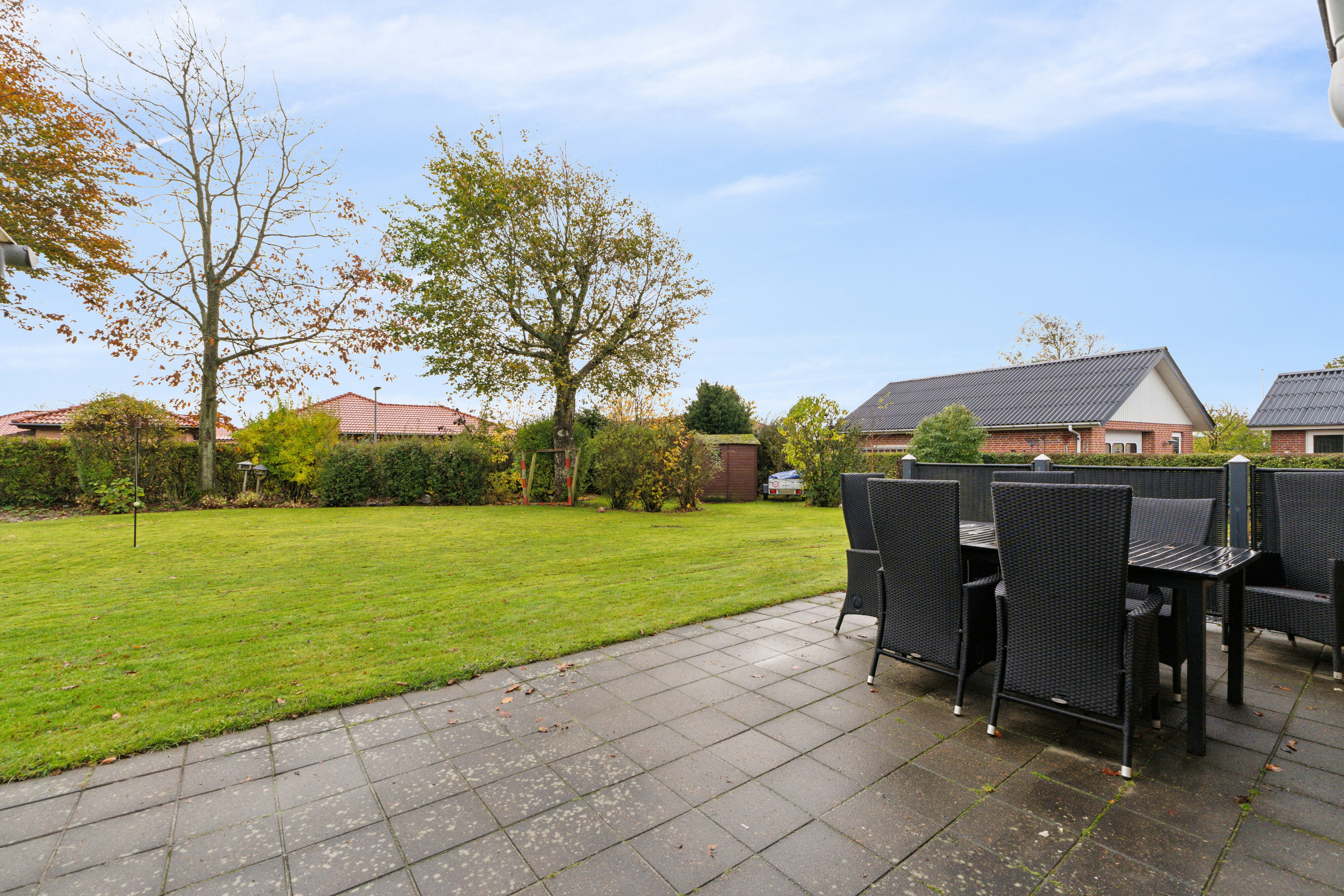 Fremhævet terrasse billede i fuldskærmstilstand. Billede af H C Andersens Vej 120, 7430 Ikast