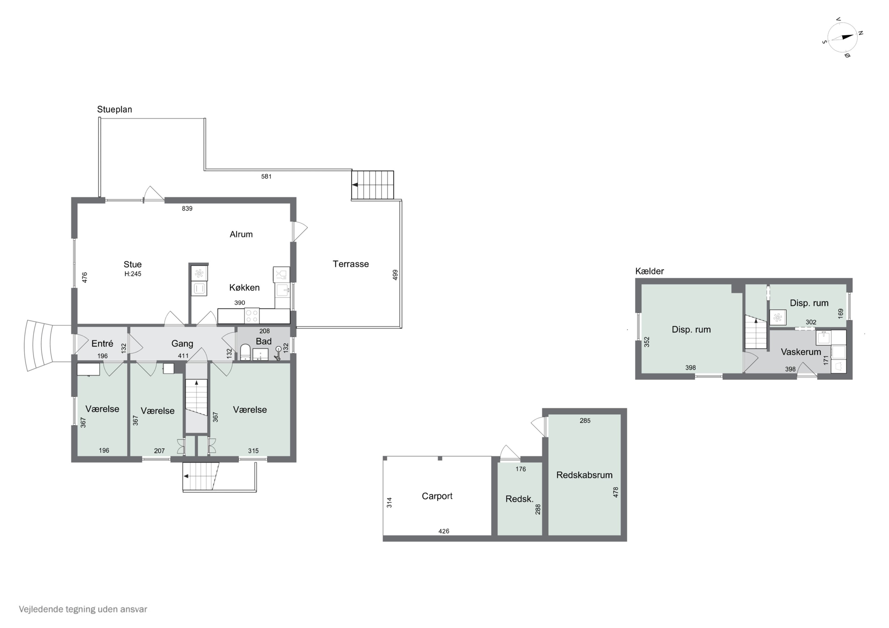 Plantegninger billede af Almtoftvej 39, 8620 Kjellerup
