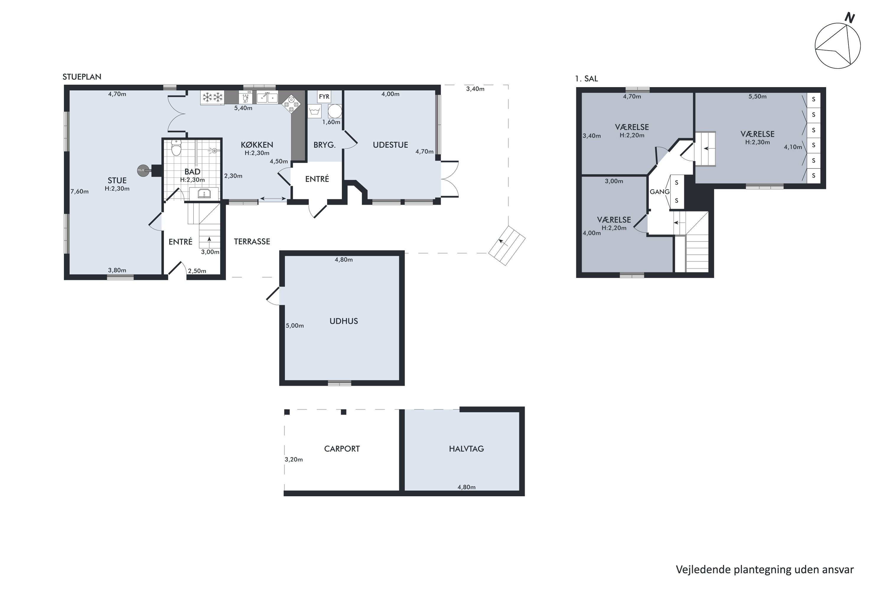 Plantegninger billede af Karlslunde Landevej 17, 2690 Karlslunde