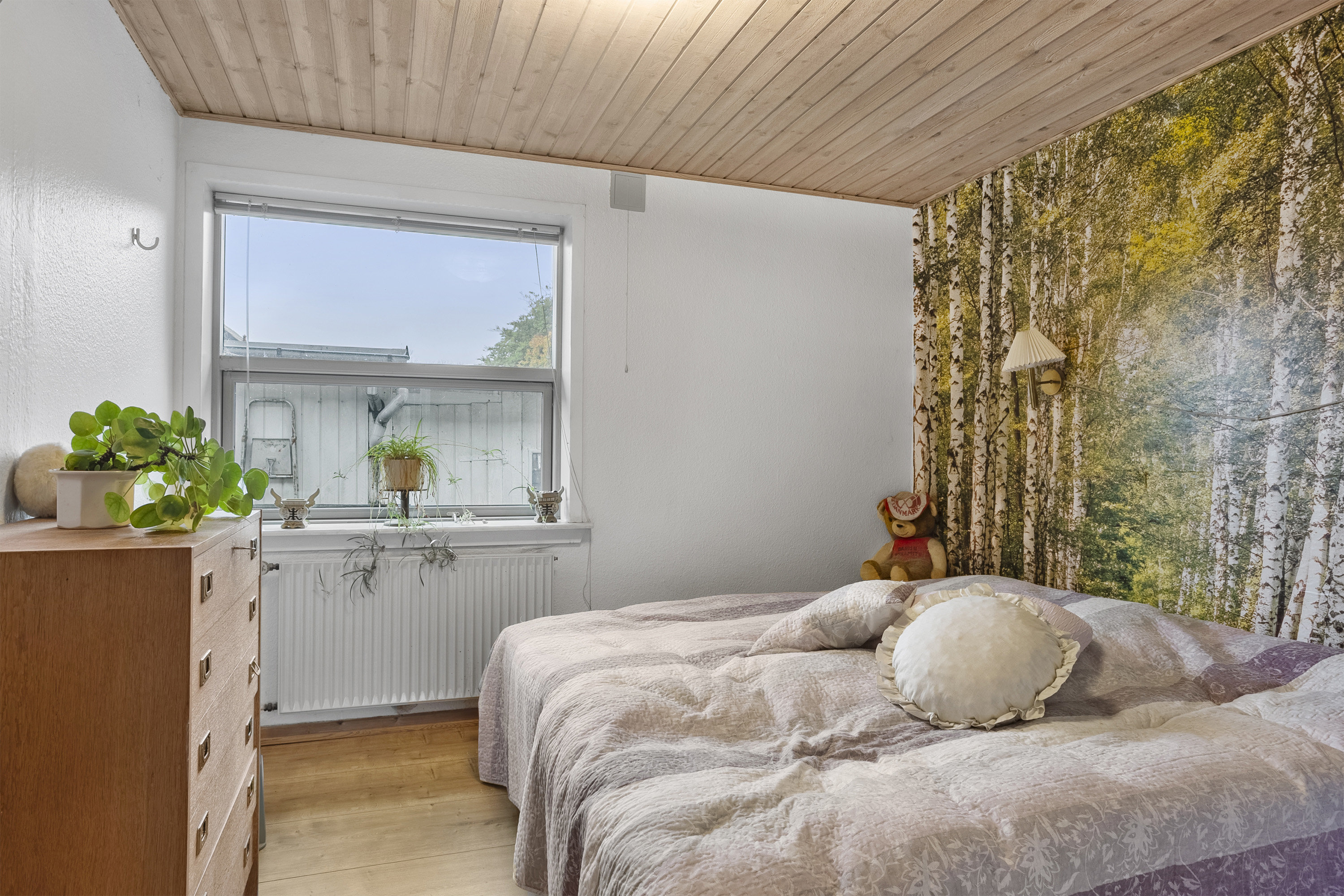 Fremhævet soveværelse billede i fuldskærmstilstand. Billede af Brombærgangen 1, 6600 Vejen