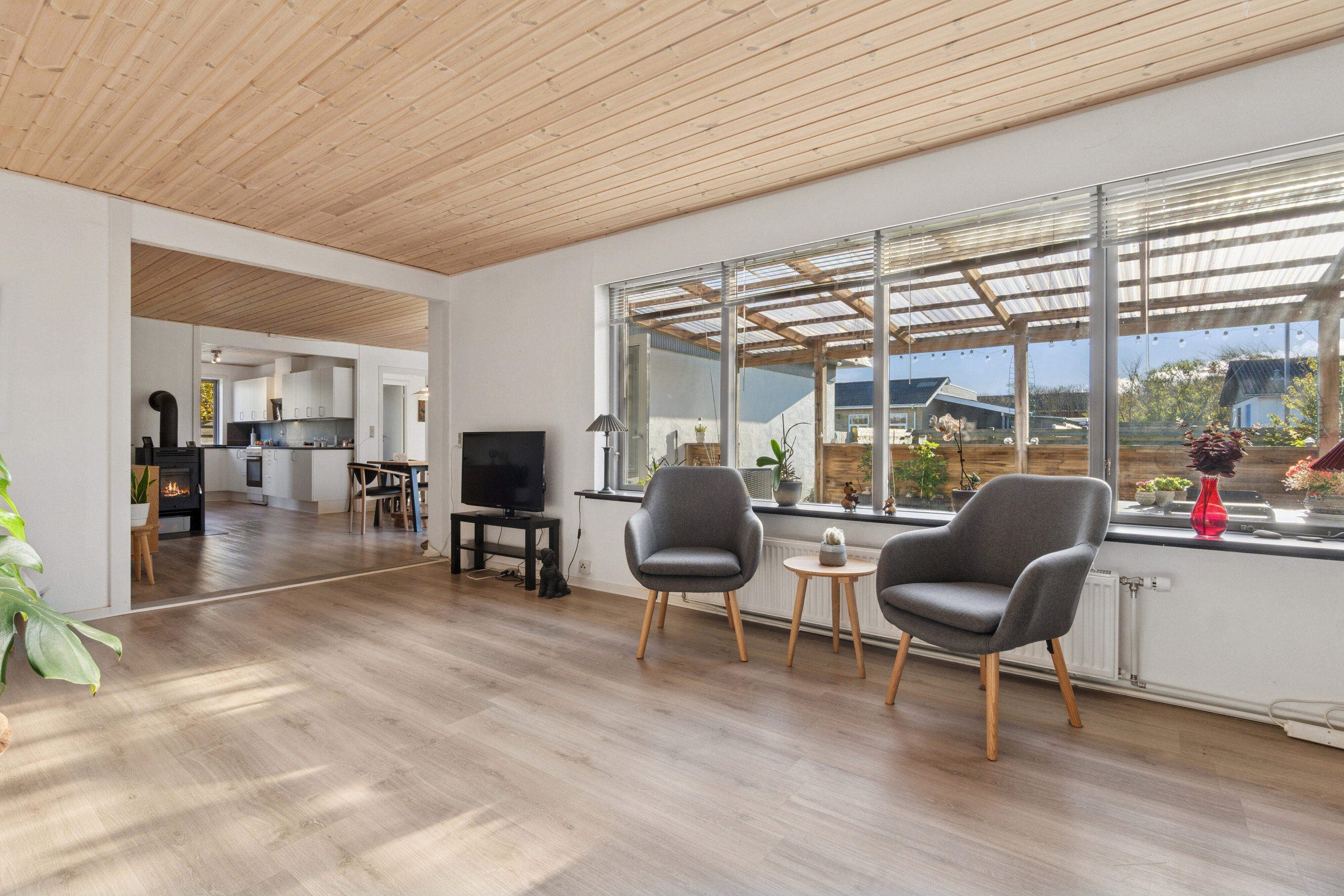 Miniaturebillede 2: stue. Billede af Egevænget 38, 7730 Hanstholm