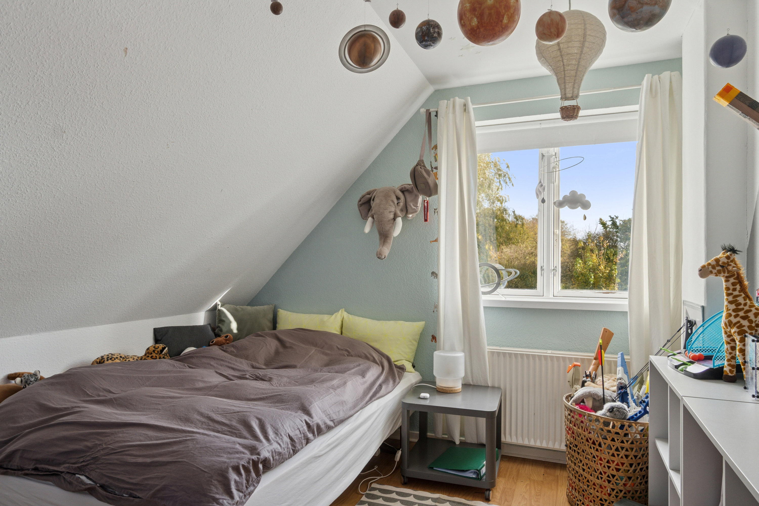 Fremhævet soveværelse billede i fuldskærmstilstand. Billede af Gadekæret 2, 8781 Stenderup