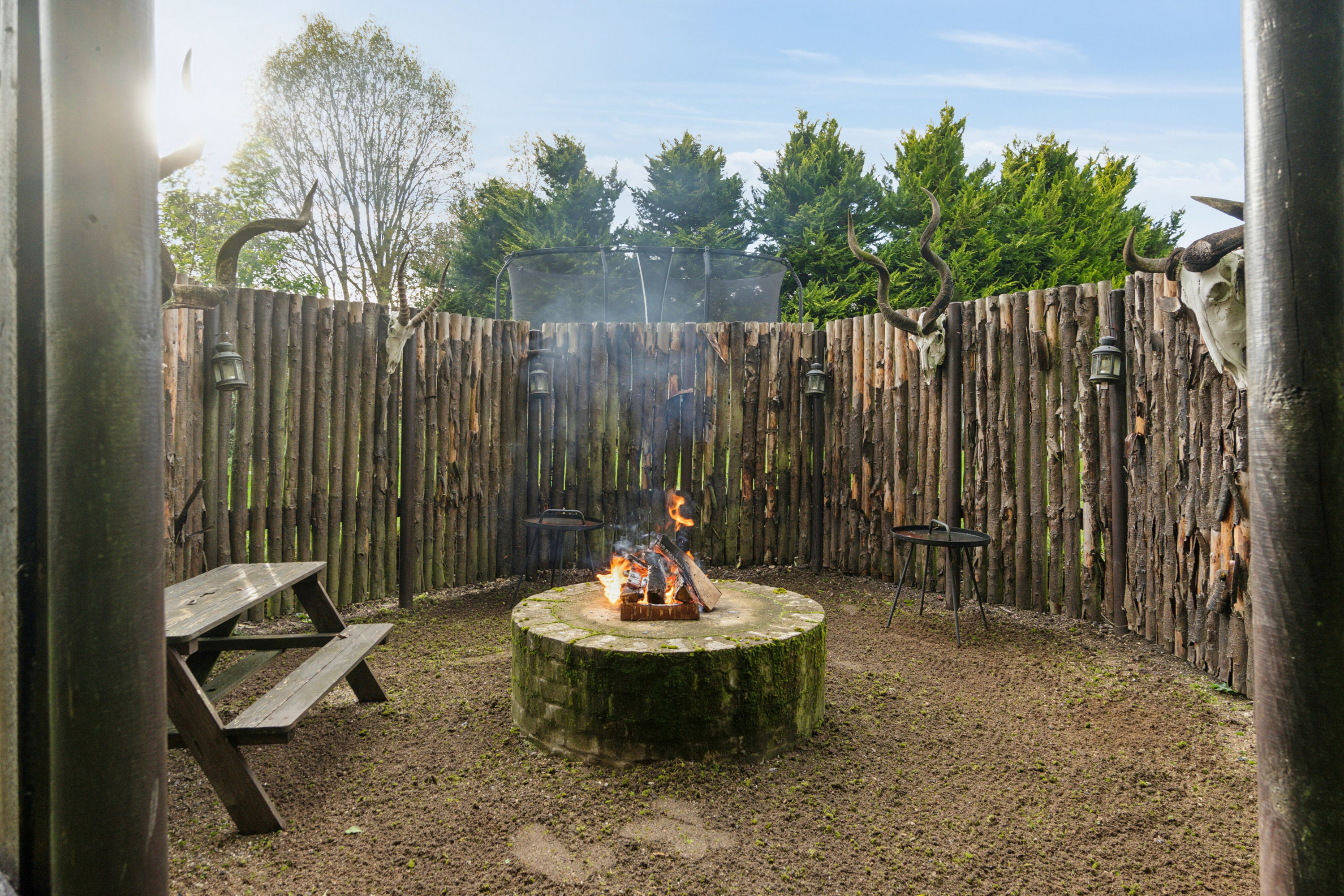 Fremhævet terrasse billede i fuldskærmstilstand. Billede af Gadekæret 2, 8781 Stenderup