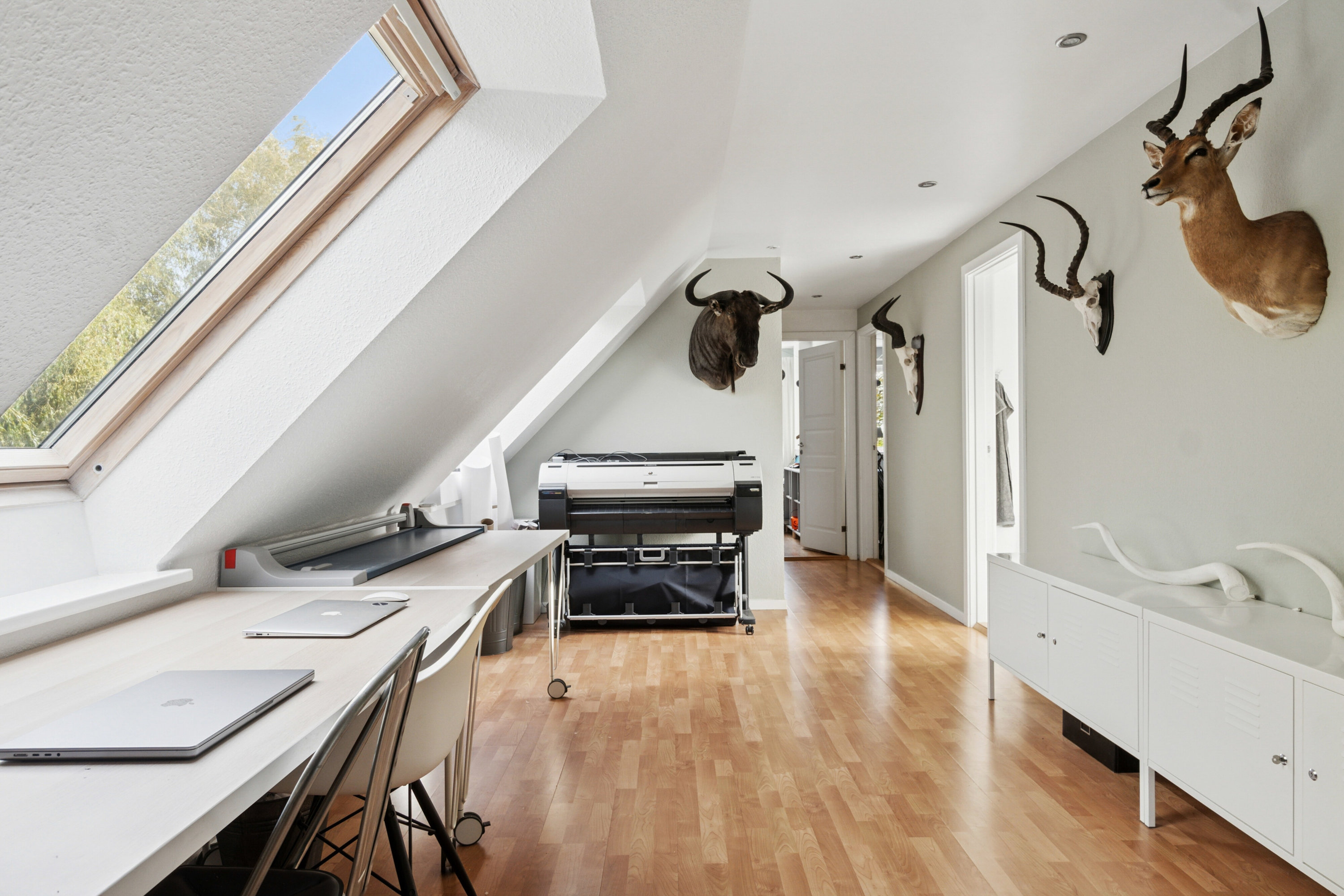 Fremhævet arbejdsværelse billede i fuldskærmstilstand. Billede af Gadekæret 2, 8781 Stenderup