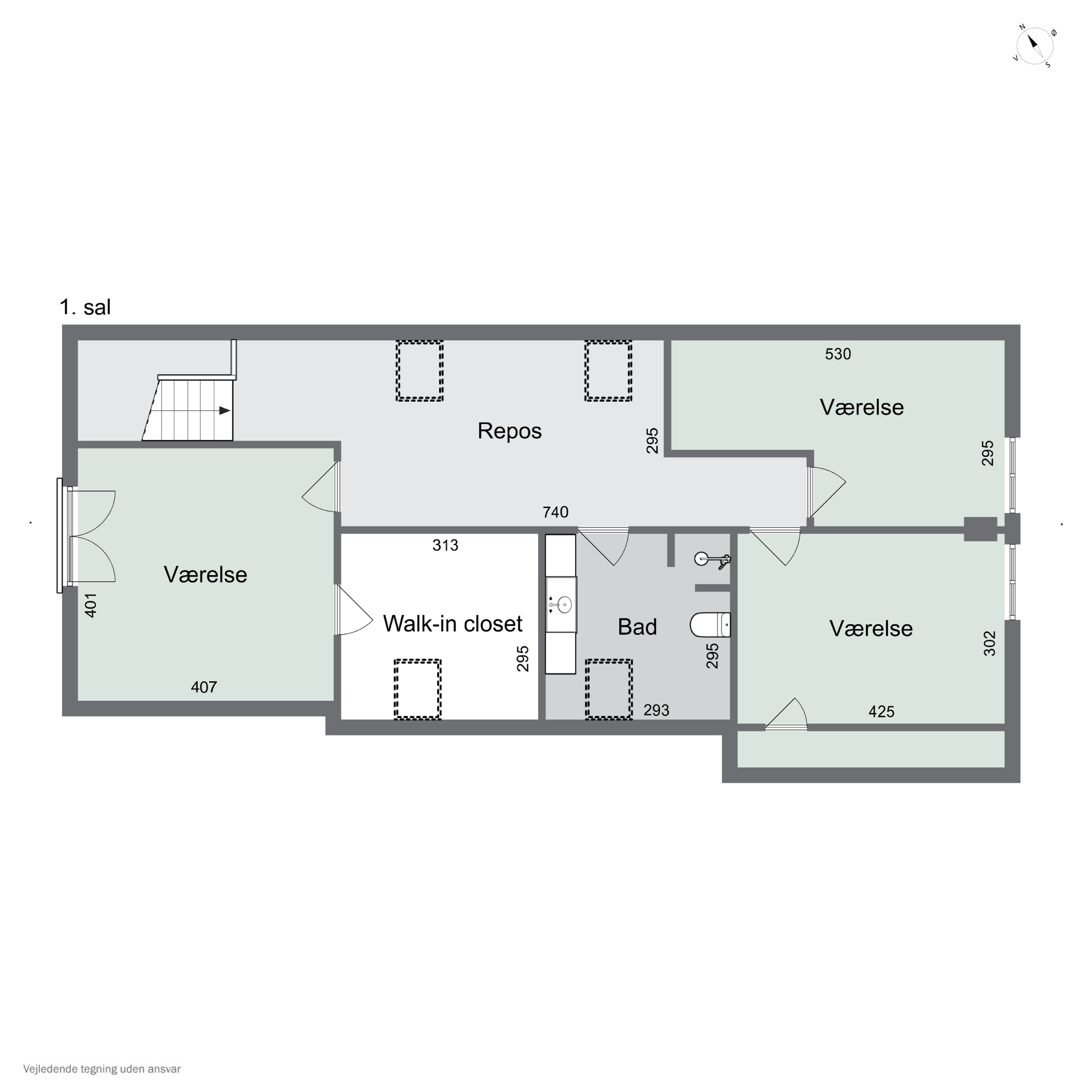Plantegninger billede af Gadekæret 2, 8781 Stenderup