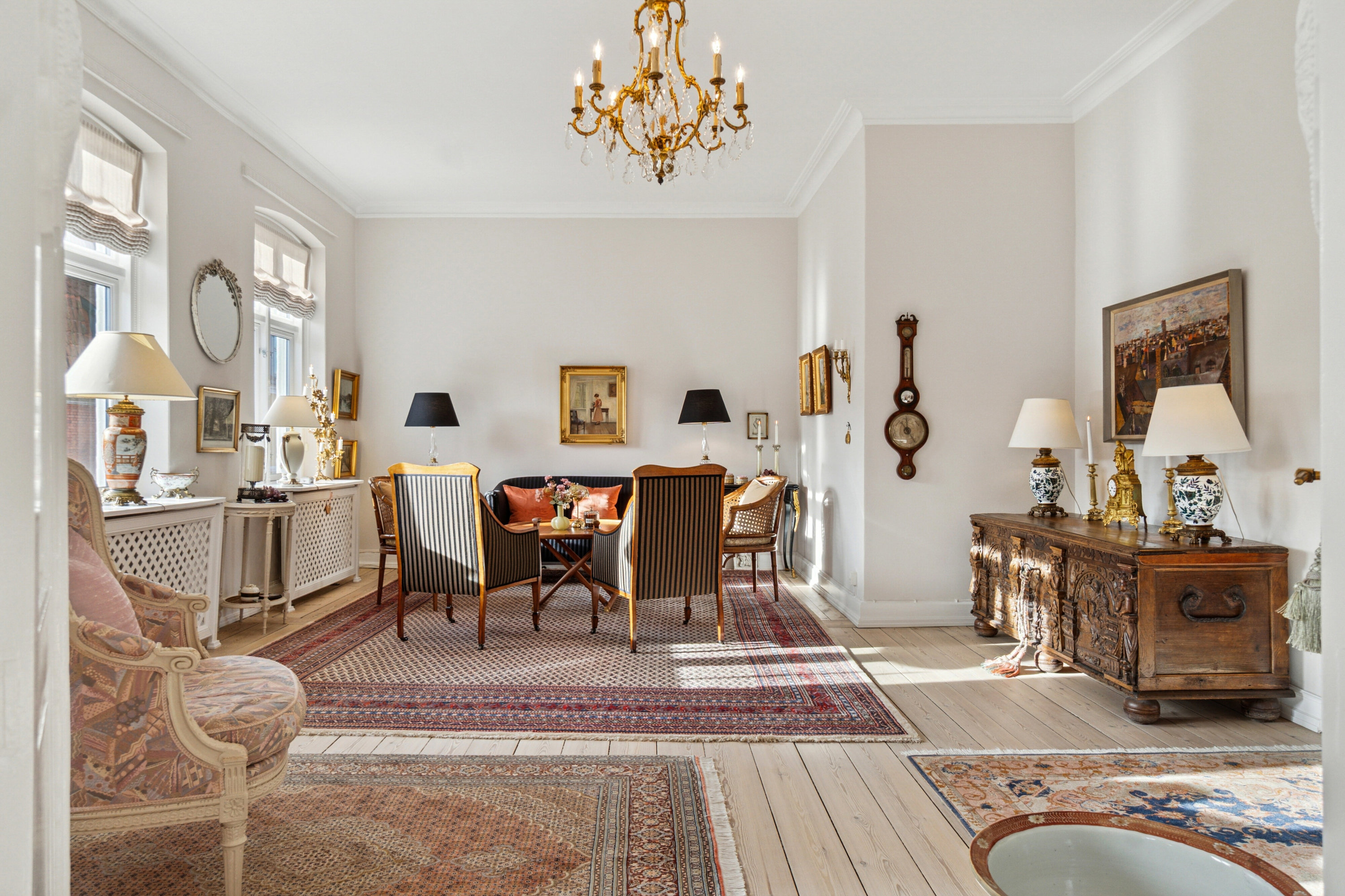 Fremhævet stue billede i fuldskærmstilstand. Billede af Algade 47B, 4230 Skælskør