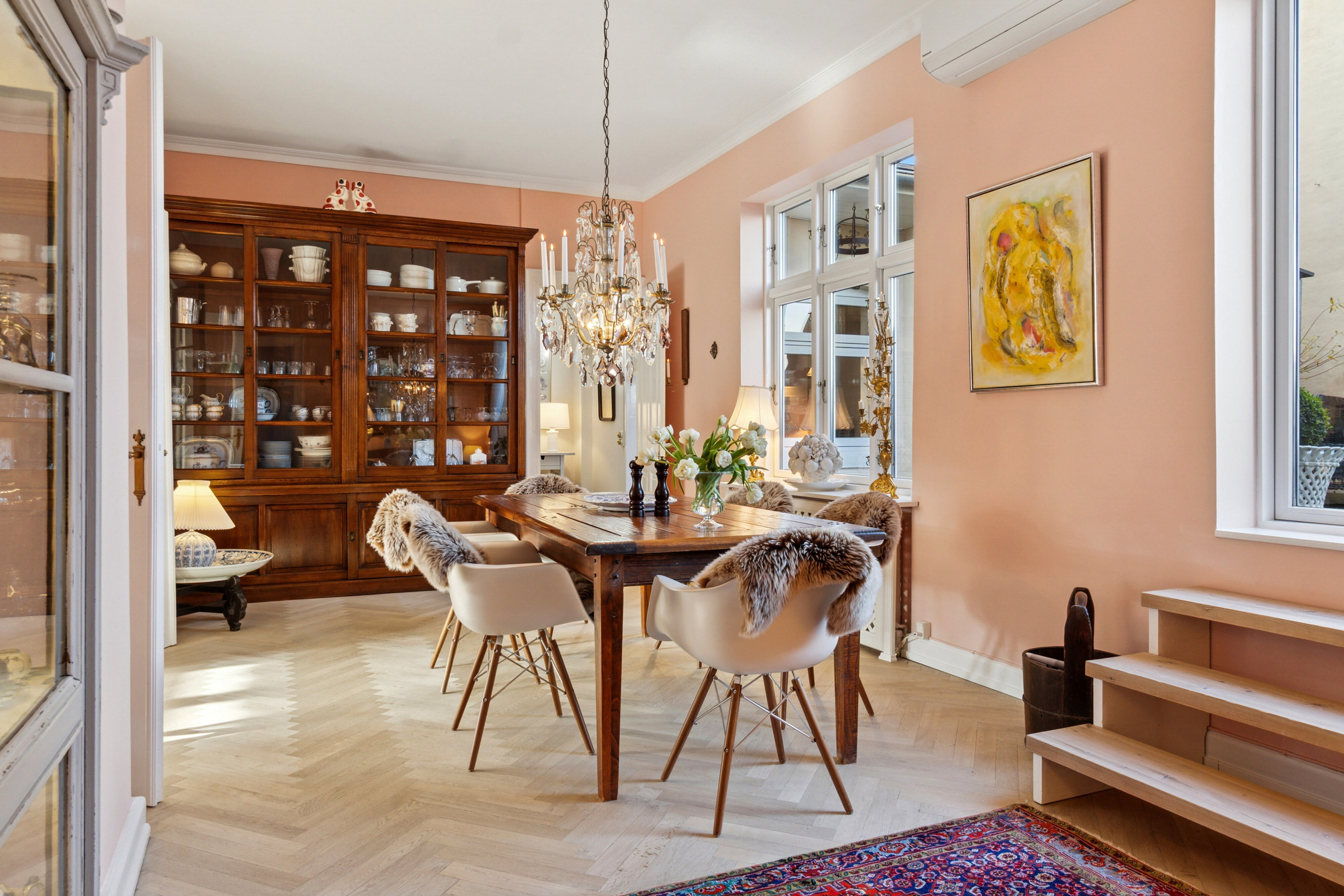 Fremhævet spisestue billede i fuldskærmstilstand. Billede af Algade 47B, 4230 Skælskør