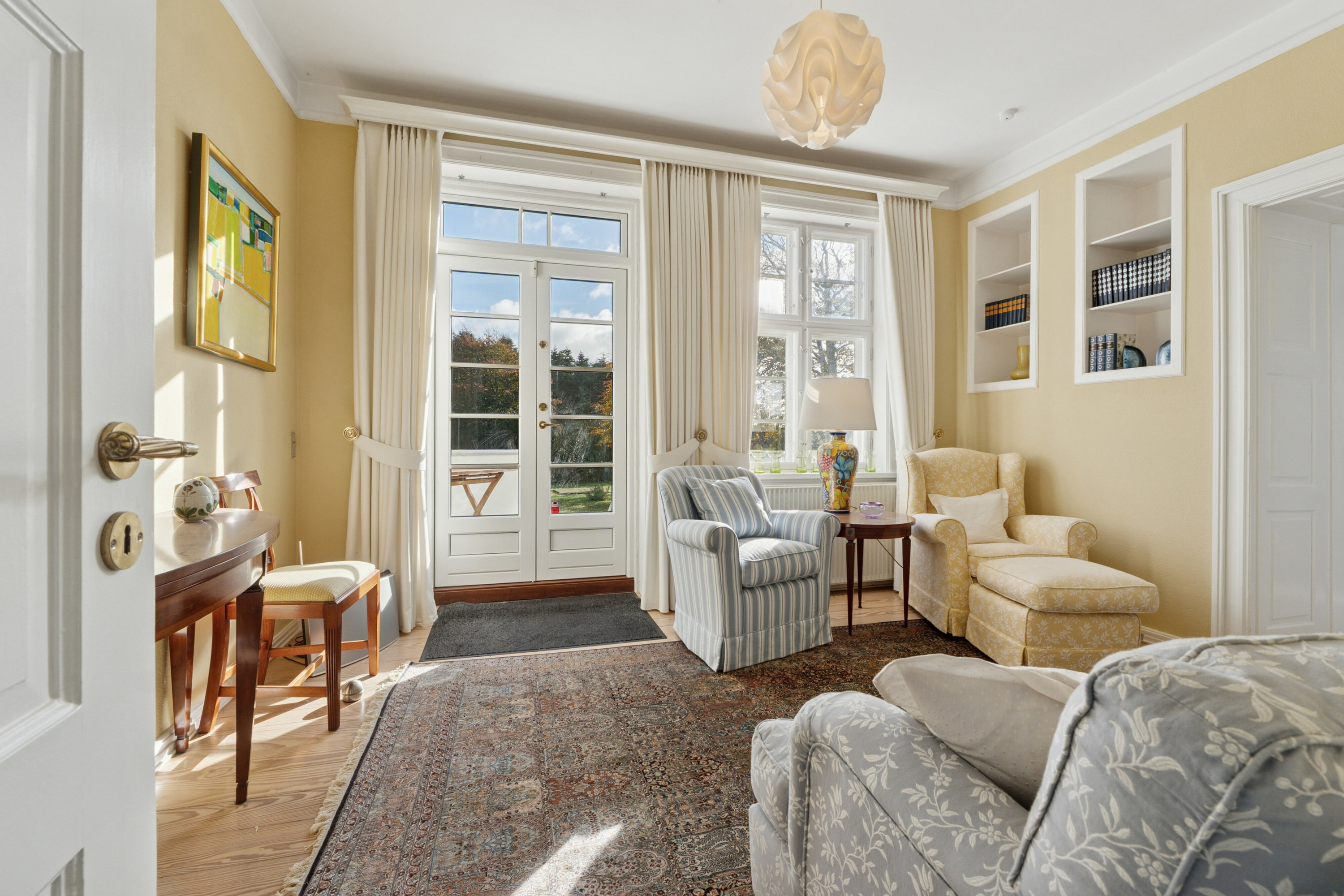 Fremhævet stue billede i fuldskærmstilstand. Billede af Bygaden 18, Tullebølle, 5953 Tranekær