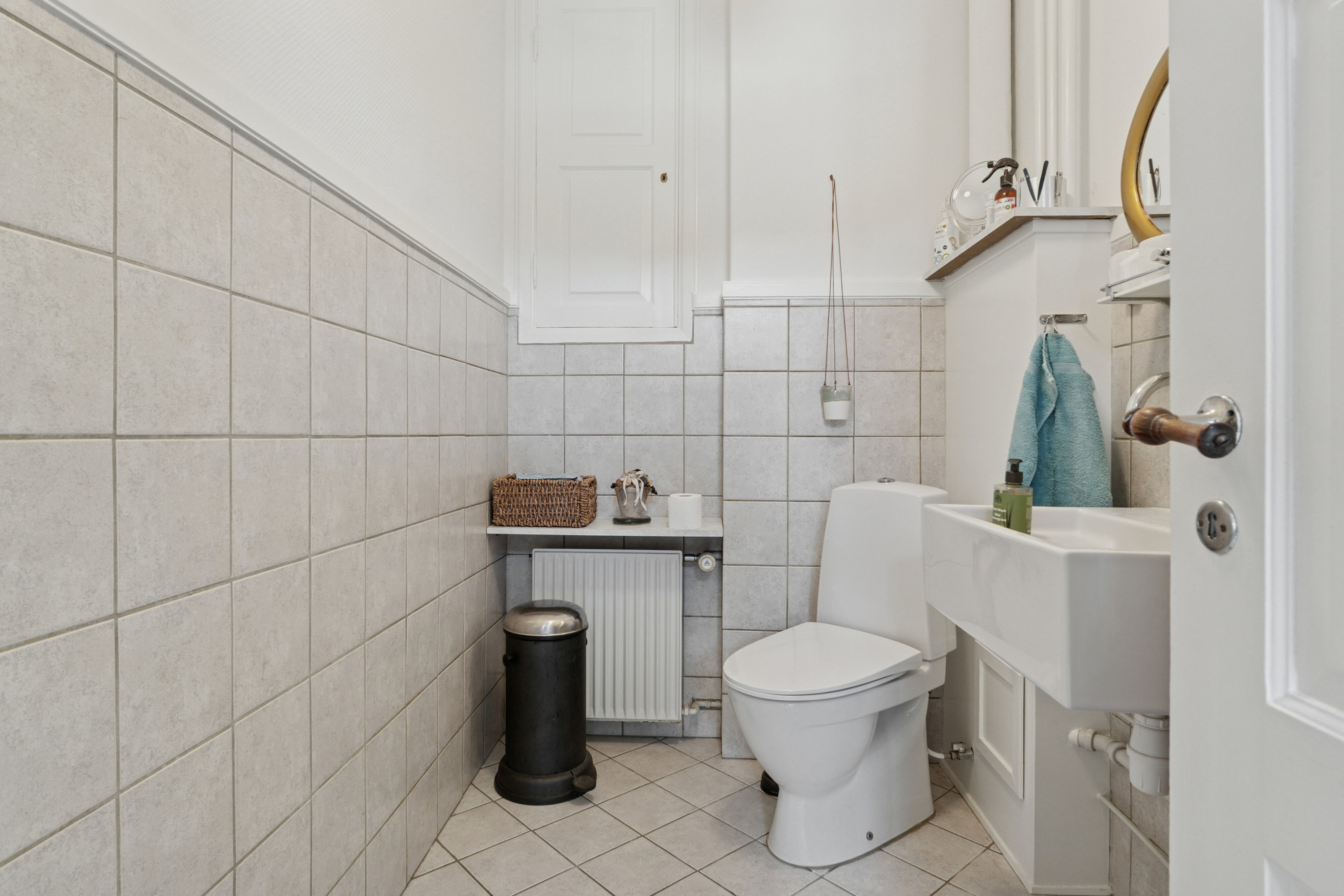 Fremhævet badeværelse billede i fuldskærmstilstand. Billede af Bygaden 18, Tullebølle, 5953 Tranekær