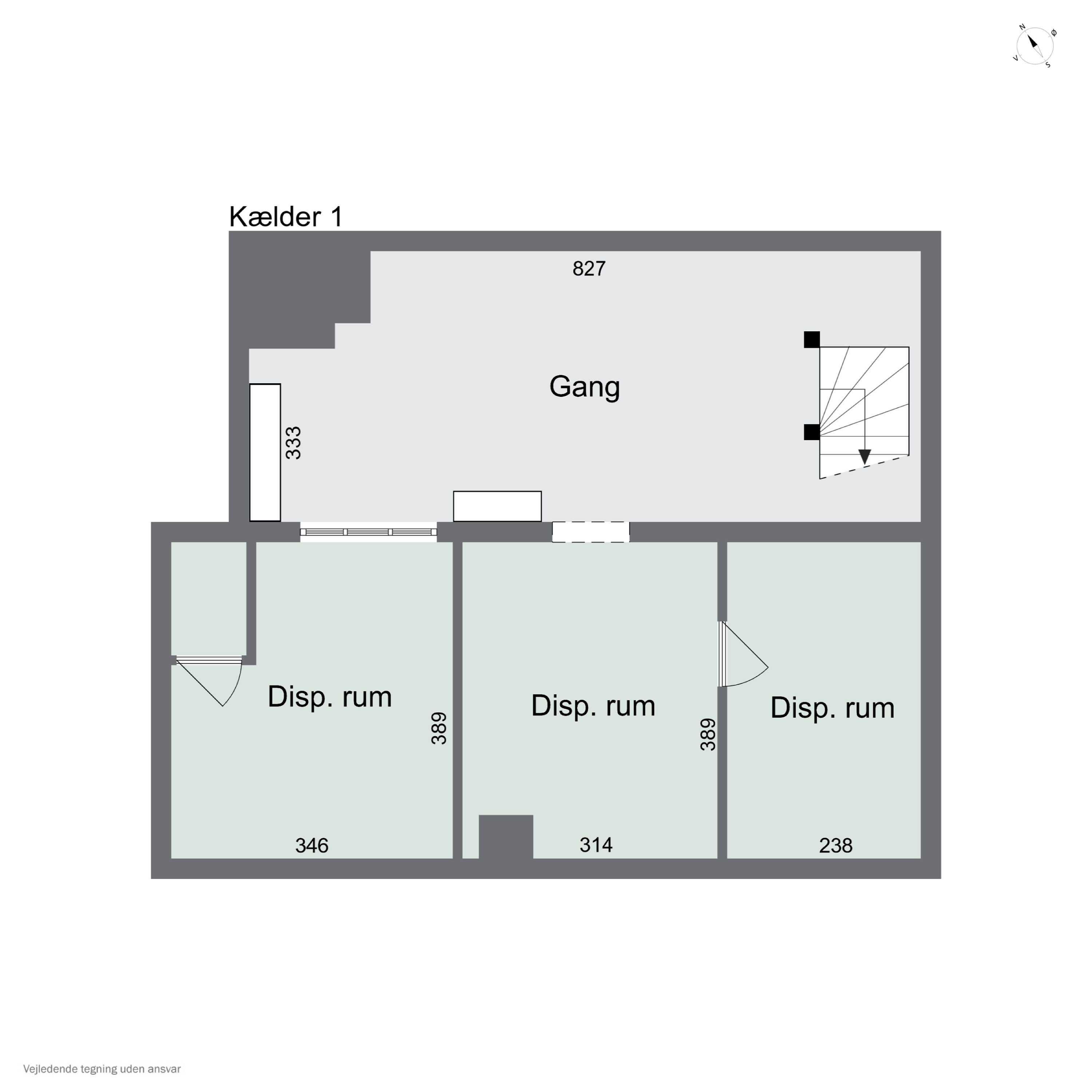 Plantegninger billede af Algade 47B, 4230 Skælskør