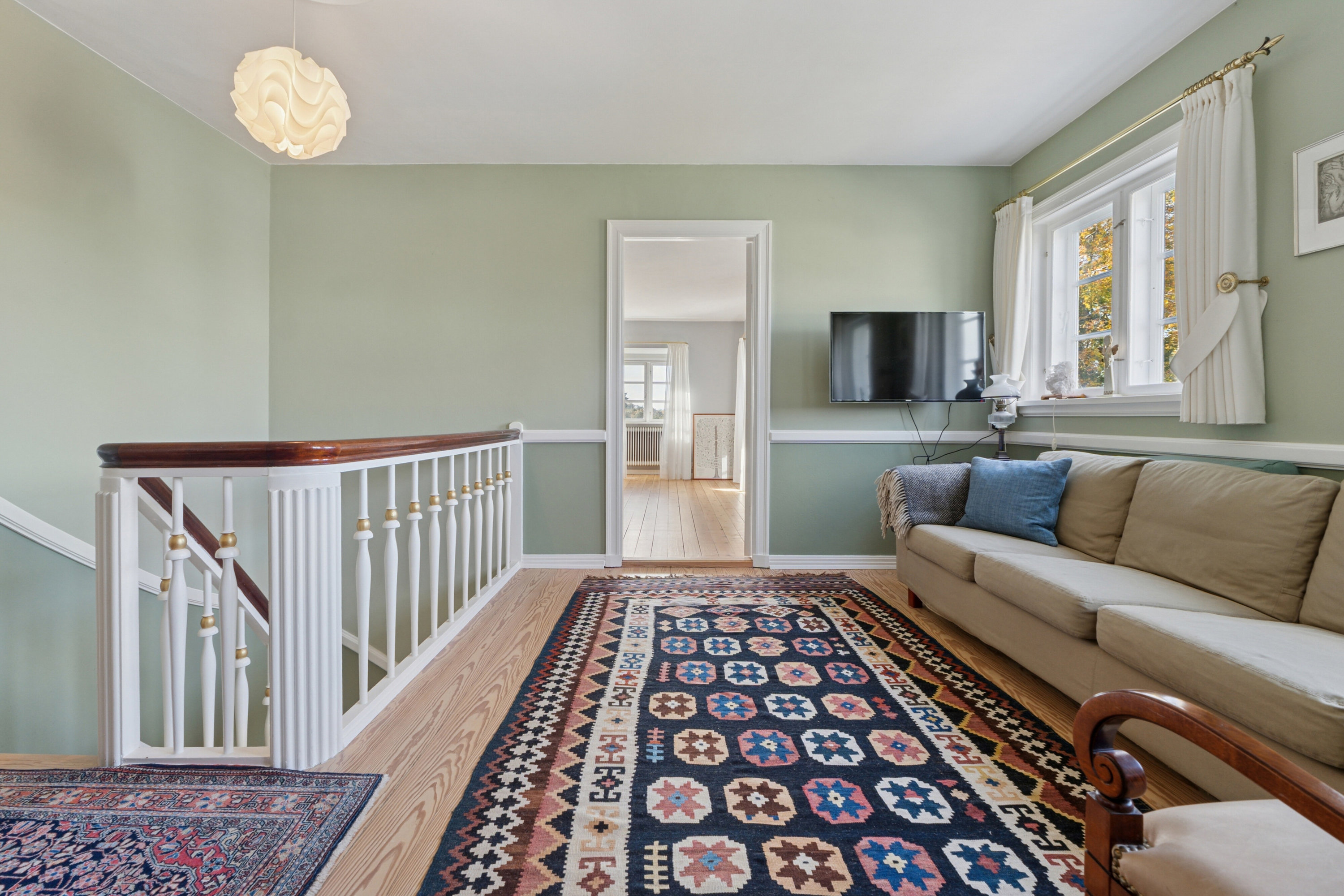 Fremhævet stue billede i fuldskærmstilstand. Billede af Bygaden 18, Tullebølle, 5953 Tranekær