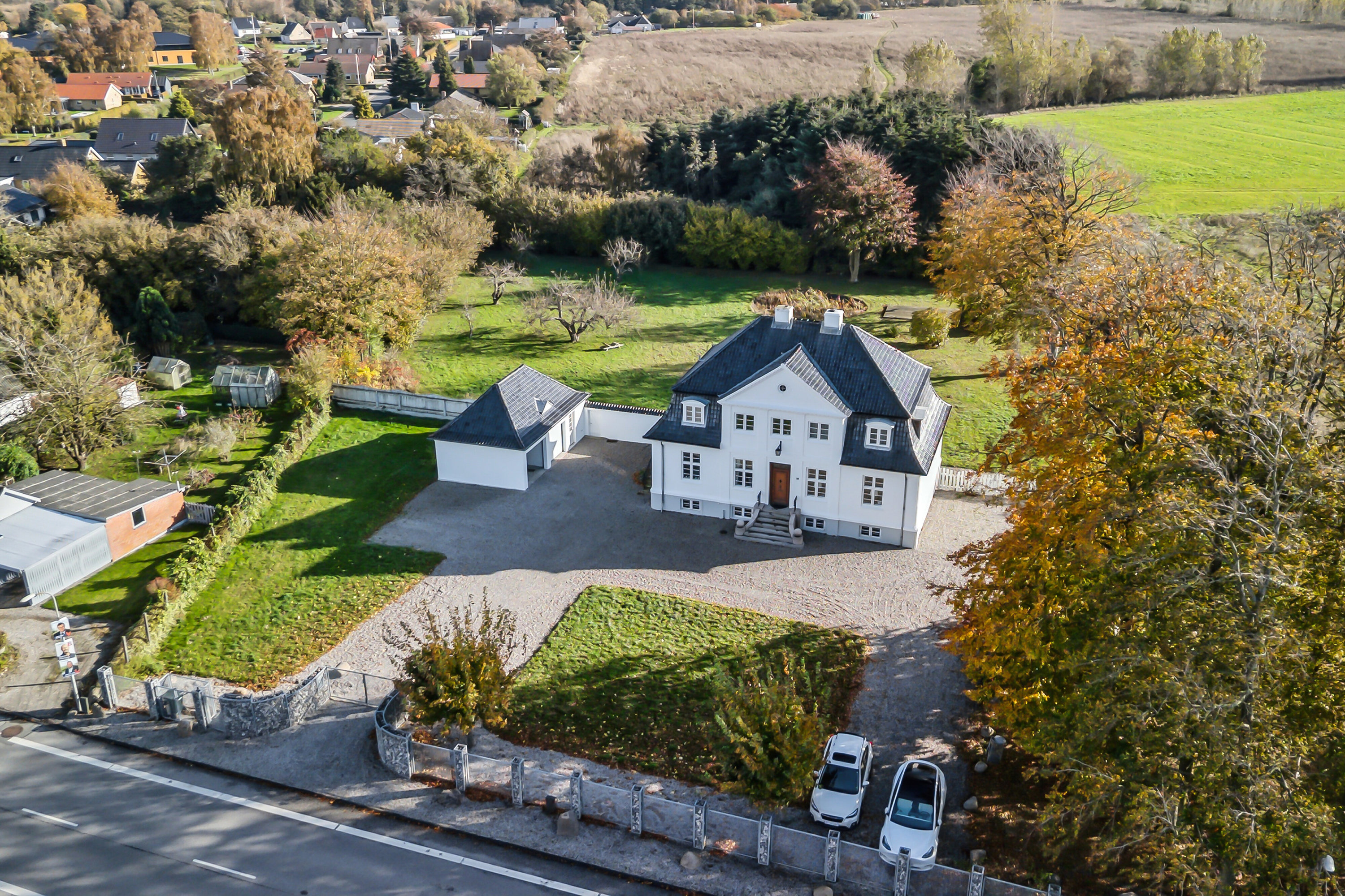 Fremhævet udsigt fra toppen billede i fuldskærmstilstand. Billede af Bygaden 18, Tullebølle, 5953 Tranekær