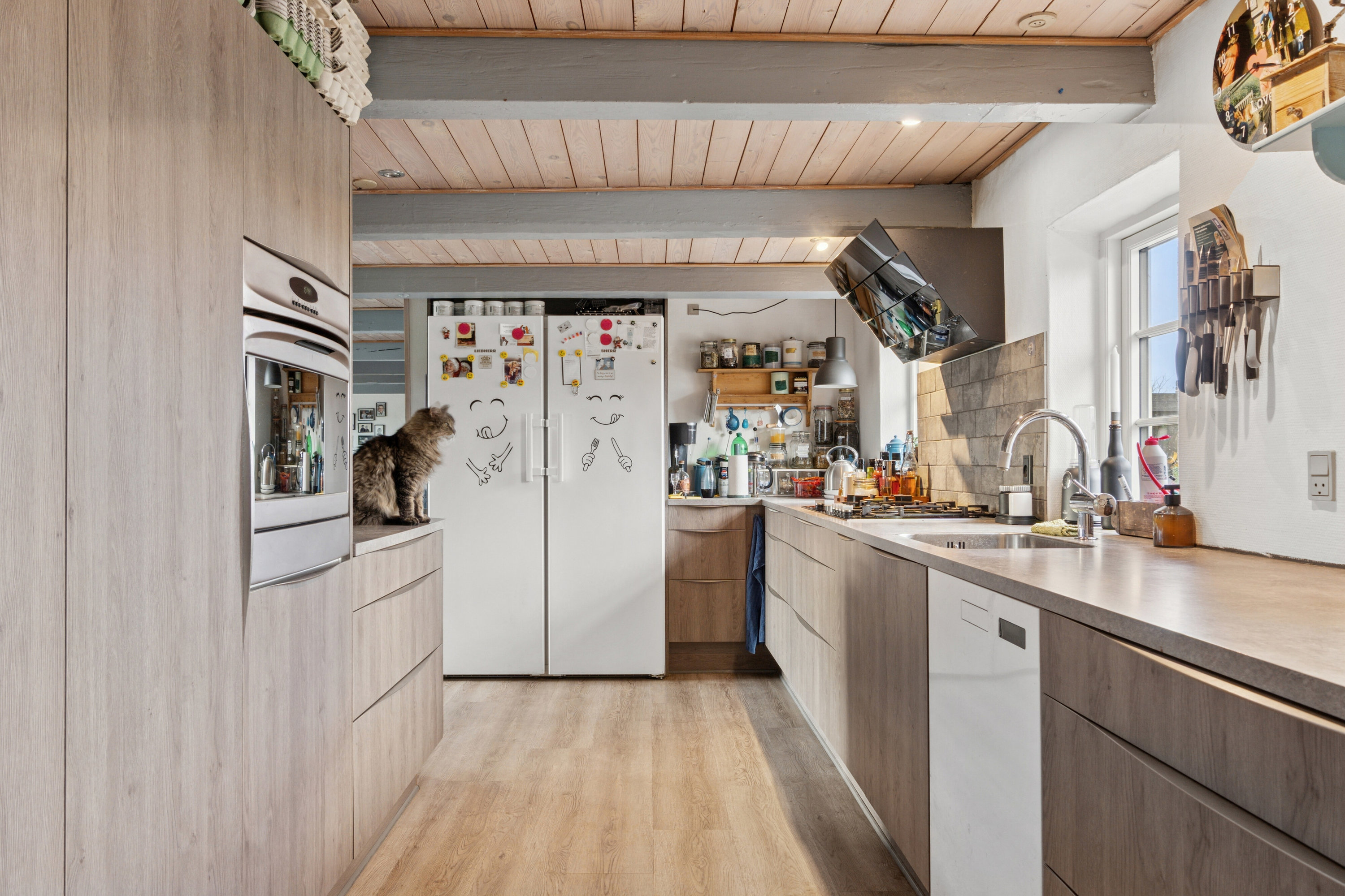 Fremhævet køkken billede i fuldskærmstilstand. Billede af Kobberøvej 2, 7760 Hurup Thy