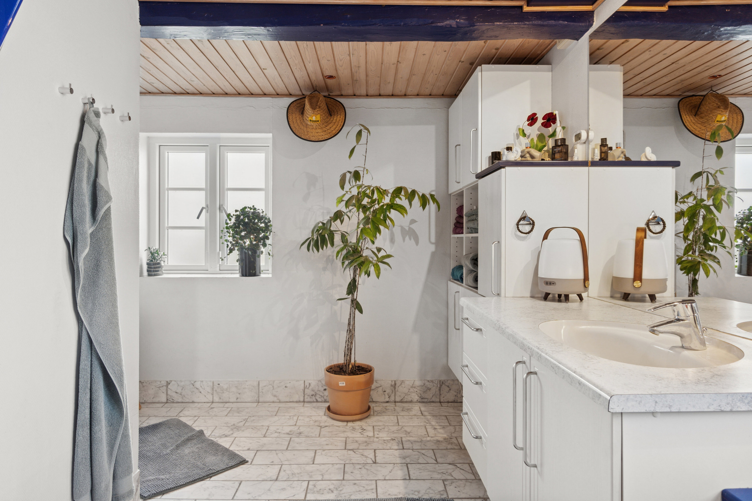 Fremhævet badeværelse billede i fuldskærmstilstand. Billede af Kobberøvej 2, 7760 Hurup Thy