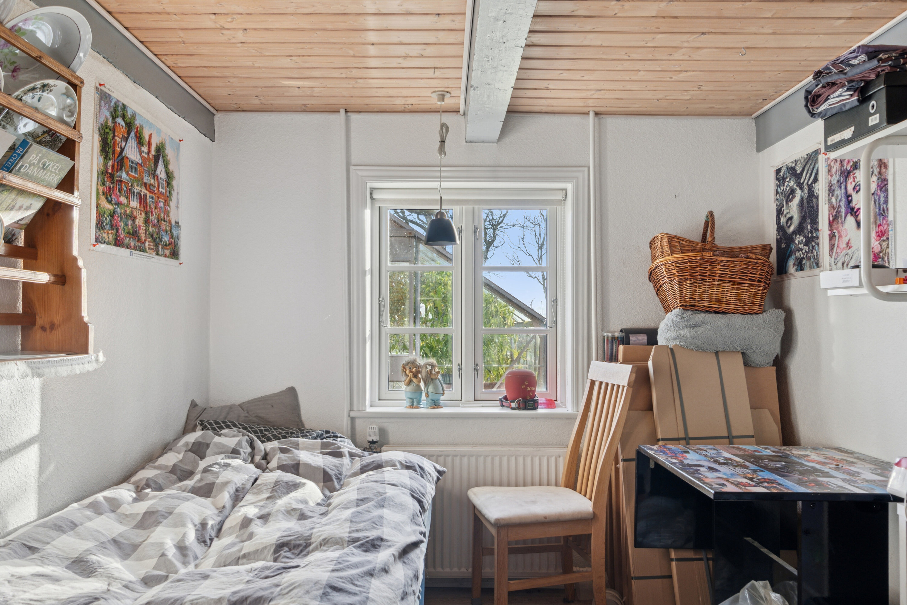 Fremhævet soveværelse billede i fuldskærmstilstand. Billede af Kobberøvej 2, 7760 Hurup Thy