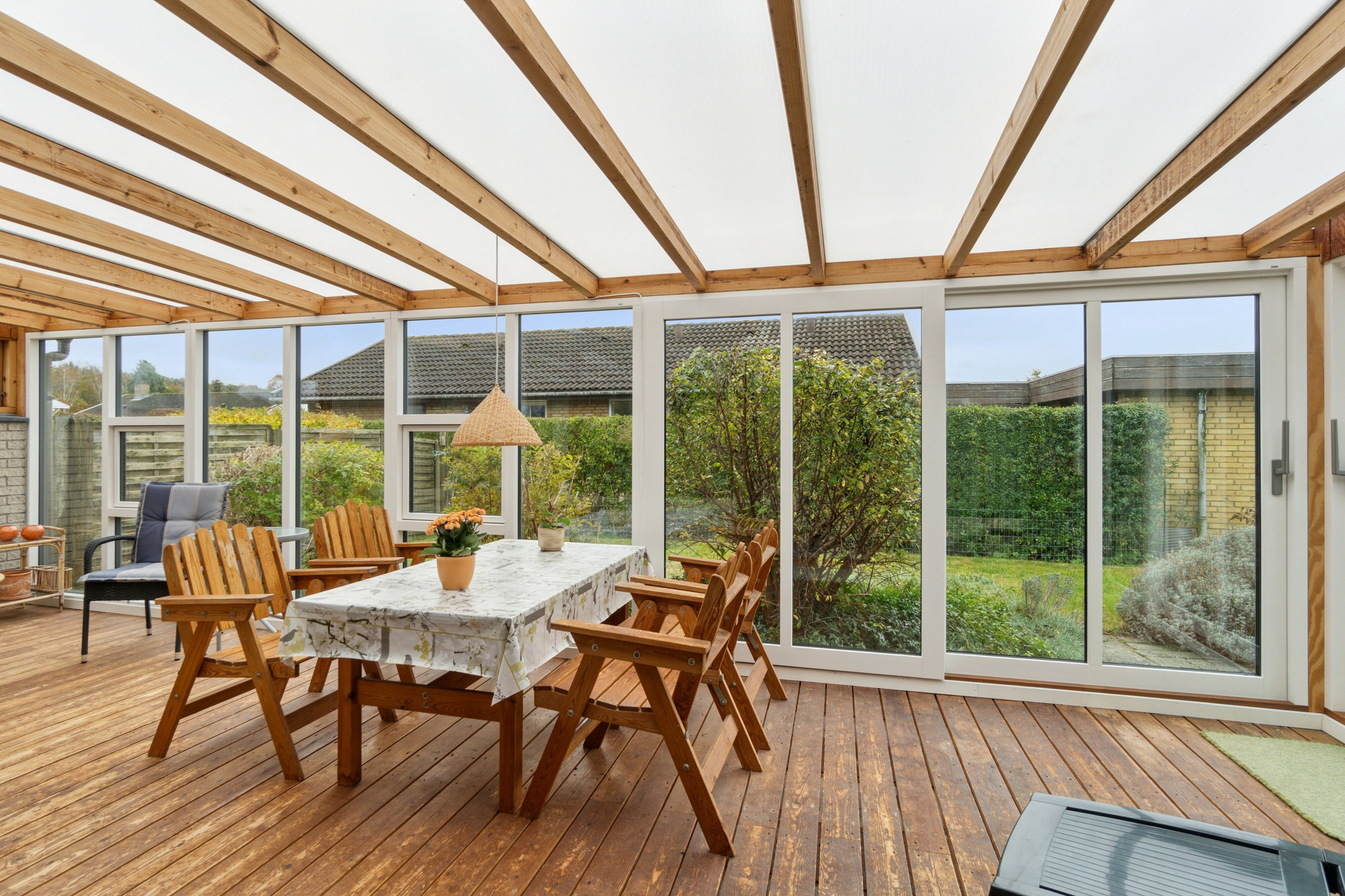 Fremhævet udestue billede i fuldskærmstilstand. Billede af Smedevej 20, 4400 Kalundborg