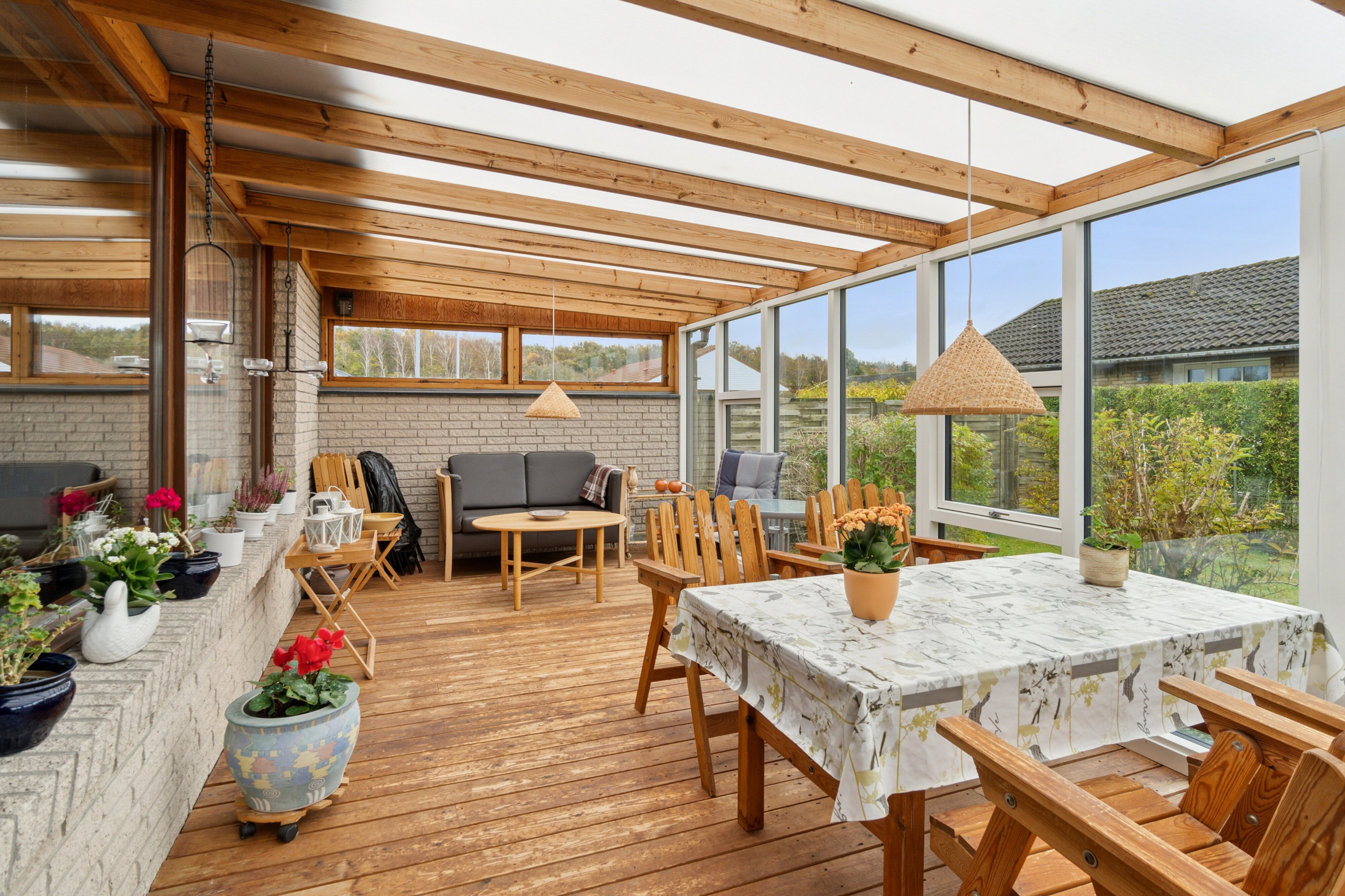 Fremhævet udestue billede i fuldskærmstilstand. Billede af Smedevej 20, 4400 Kalundborg