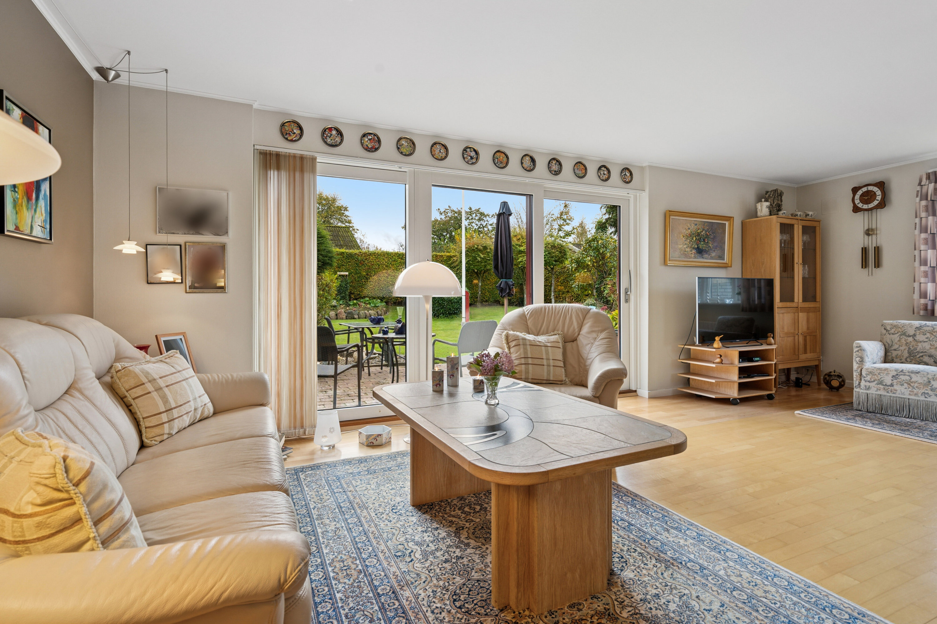 Fremhævet stue billede i fuldskærmstilstand. Billede af Ferskenvej 17, 4690 Haslev