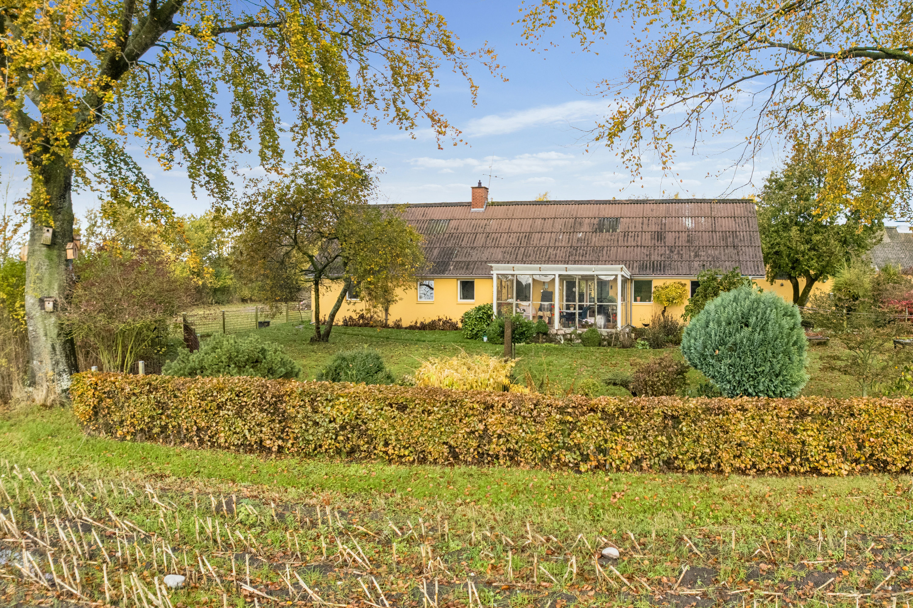 Fremhævet have billede i fuldskærmstilstand. Billede af Eskilsagre 12, Nørager, 8961 Allingåbro