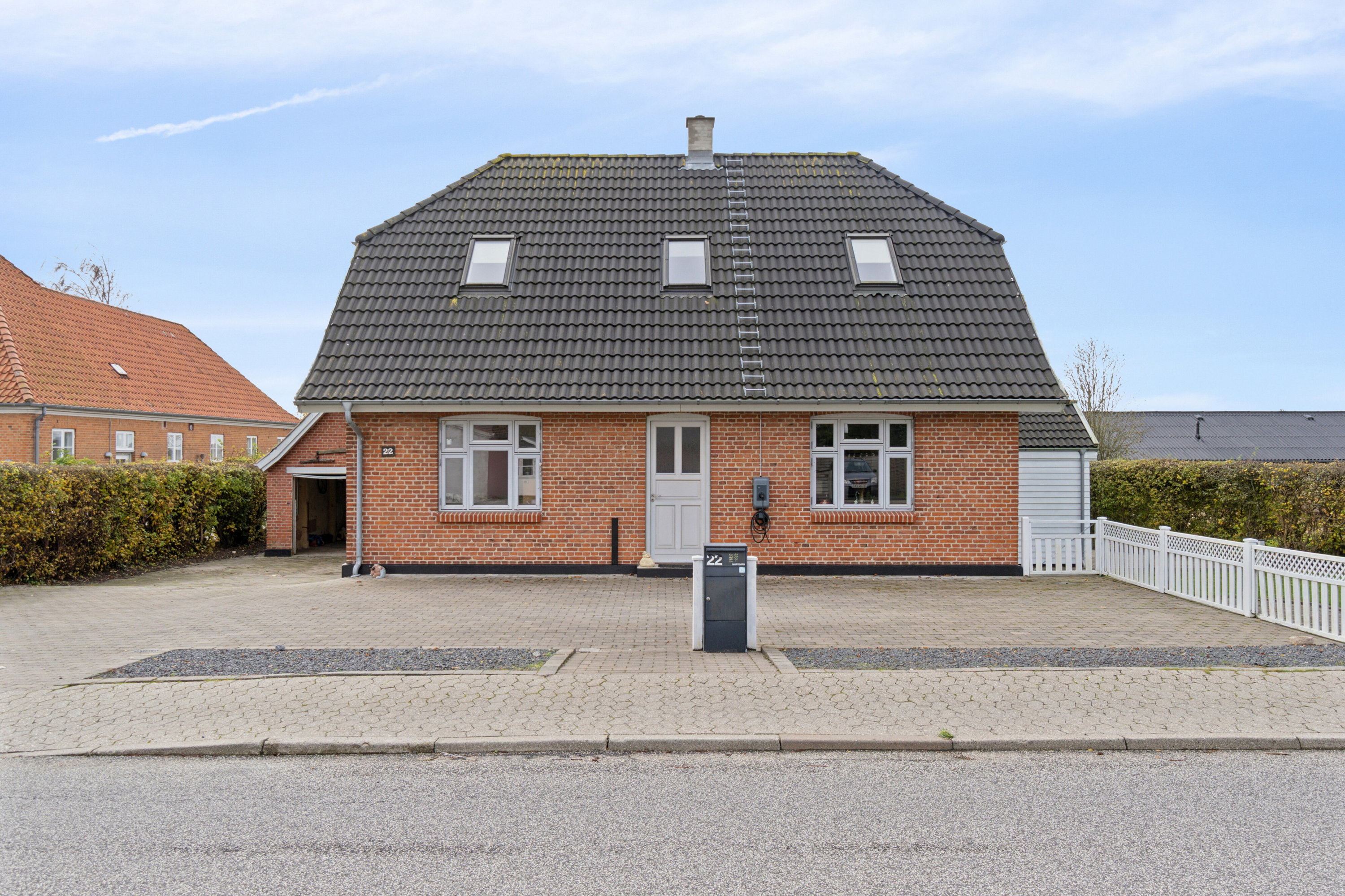 Fremhævet set fra vejen billede i fuldskærmstilstand. Billede af Sørby Hovedgade 22, Sørbymagle, 4200 Slagelse