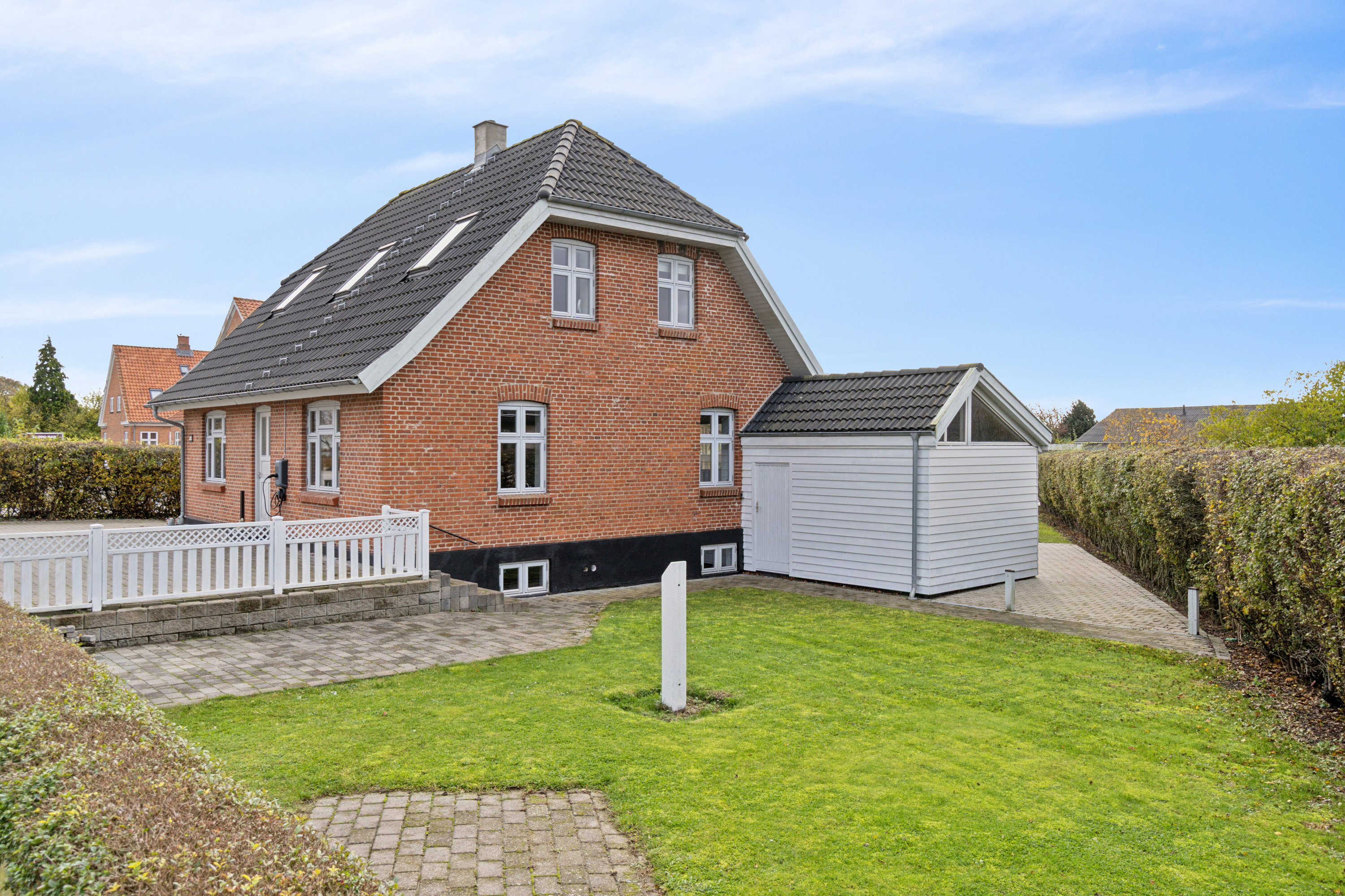 Fremhævet udendørs billede i fuldskærmstilstand. Billede af Sørby Hovedgade 22, Sørbymagle, 4200 Slagelse