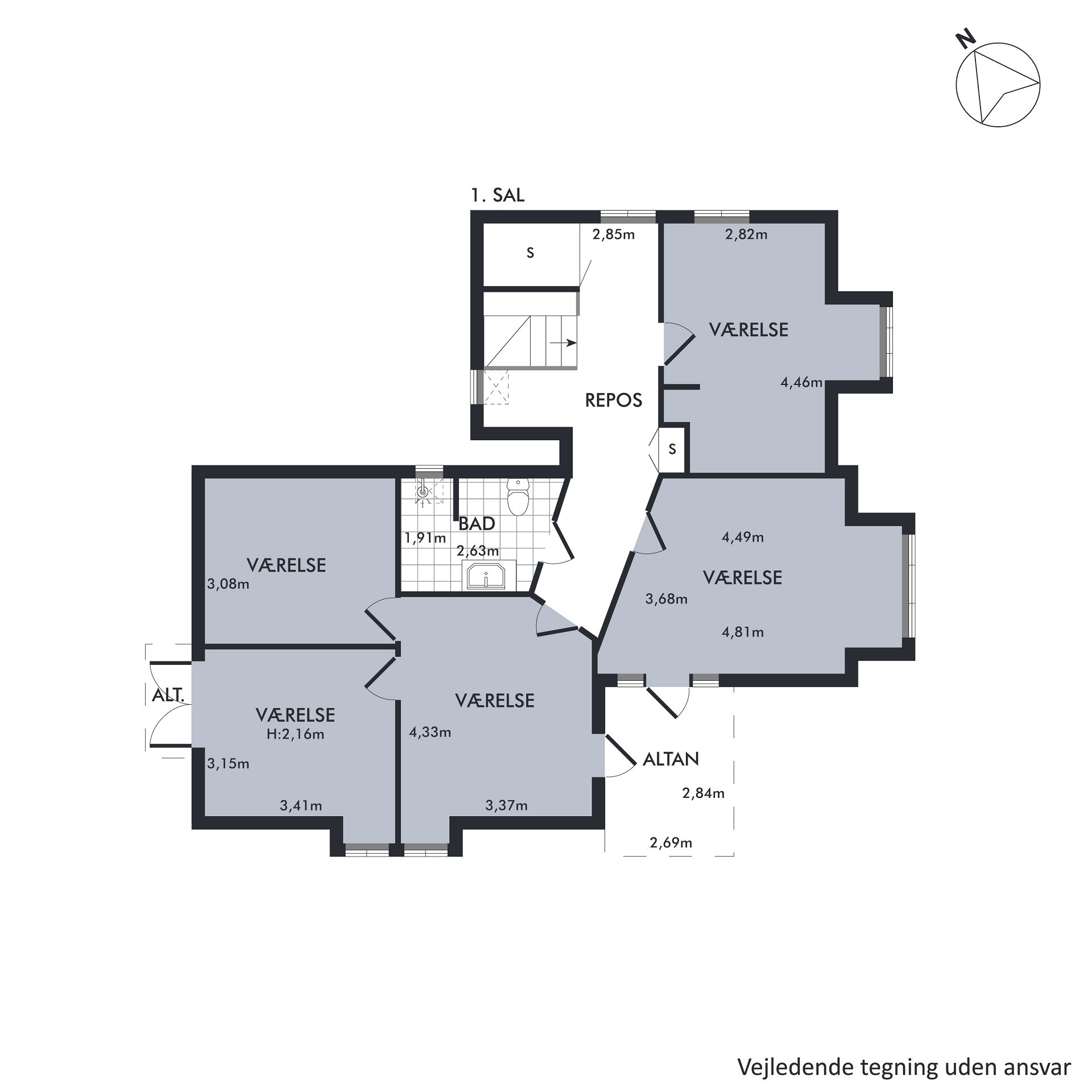 Plantegninger billede af Enebærvej 19, 8240 Risskov