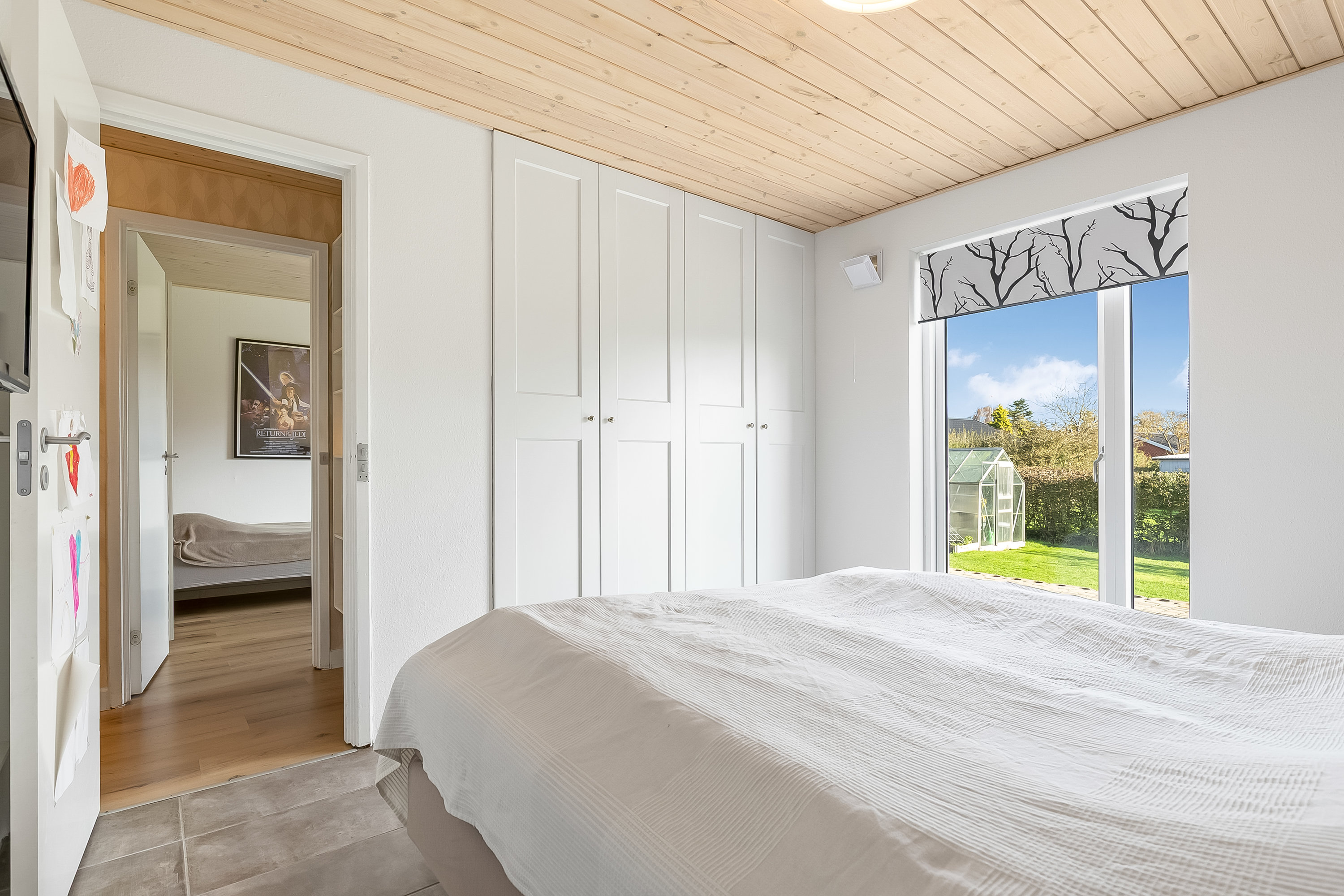 Fremhævet soveværelse billede i fuldskærmstilstand. Billede af Jættehøj 6, 6640 Lunderskov