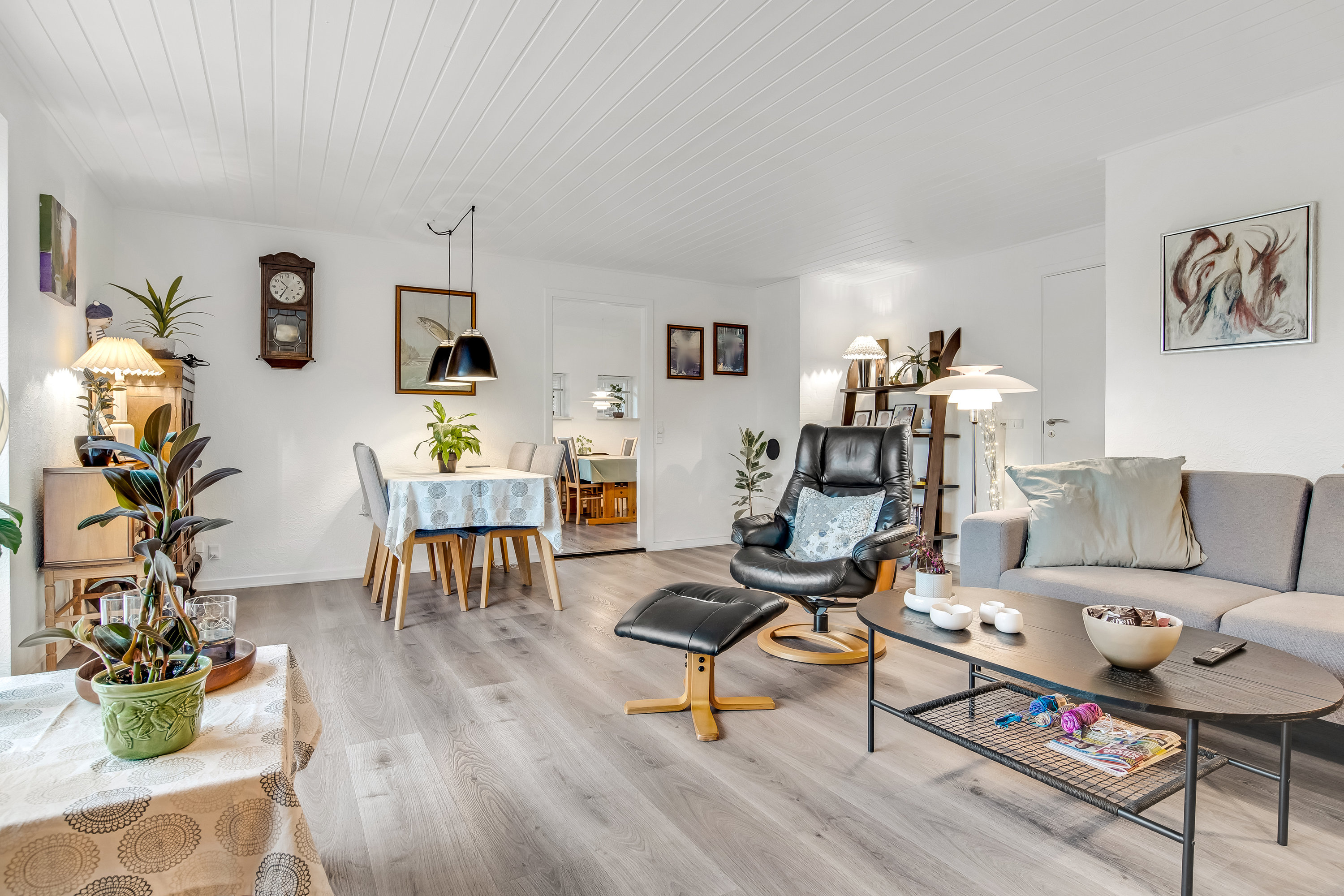 Fremhævet stue billede i fuldskærmstilstand. Billede af Emil Reesens Vej 41, 7500 Holstebro