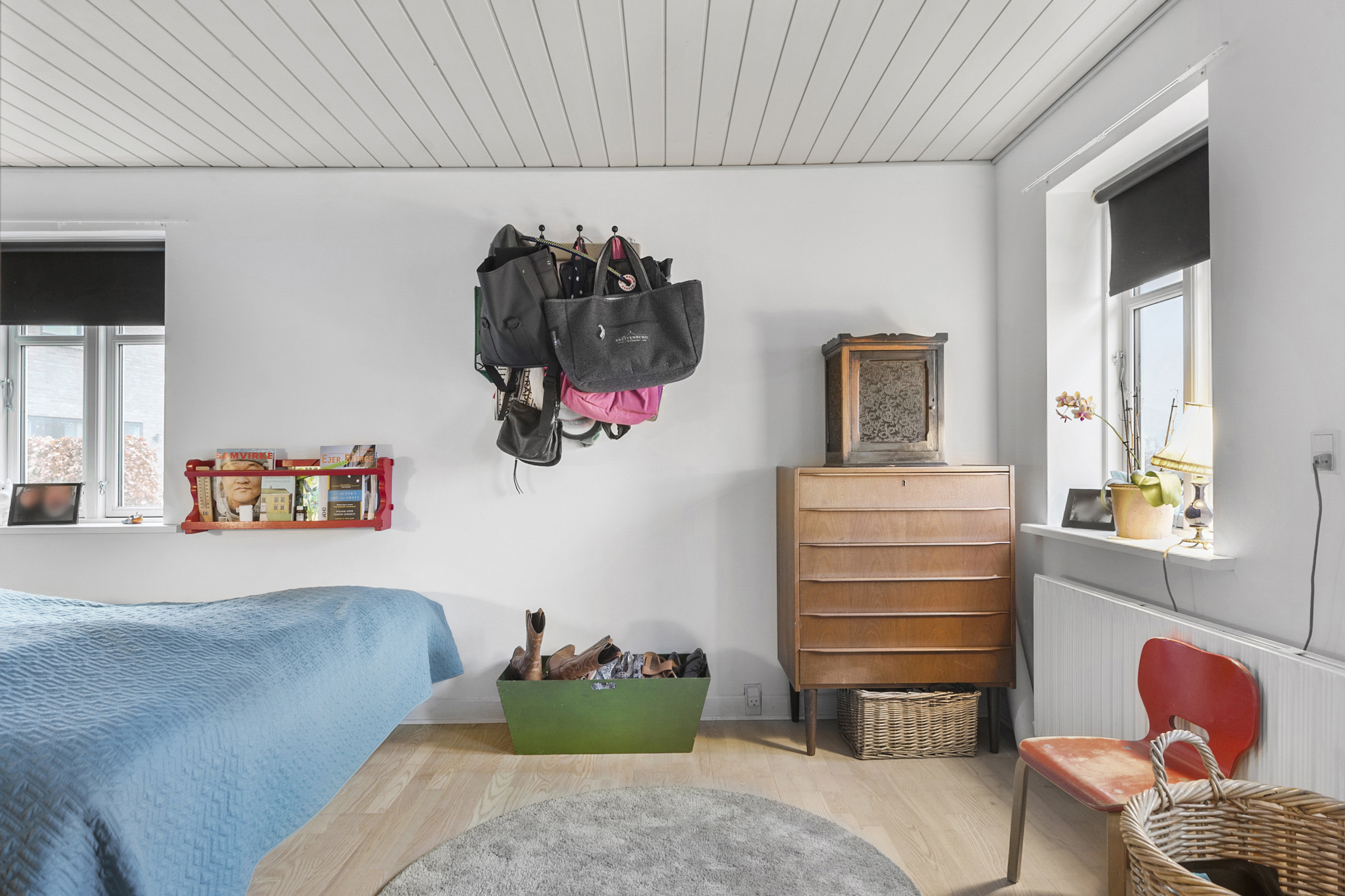 Fremhævet soveværelse billede i fuldskærmstilstand. Billede af Ustrupvej 13, Ustrup, 8660 Skanderborg