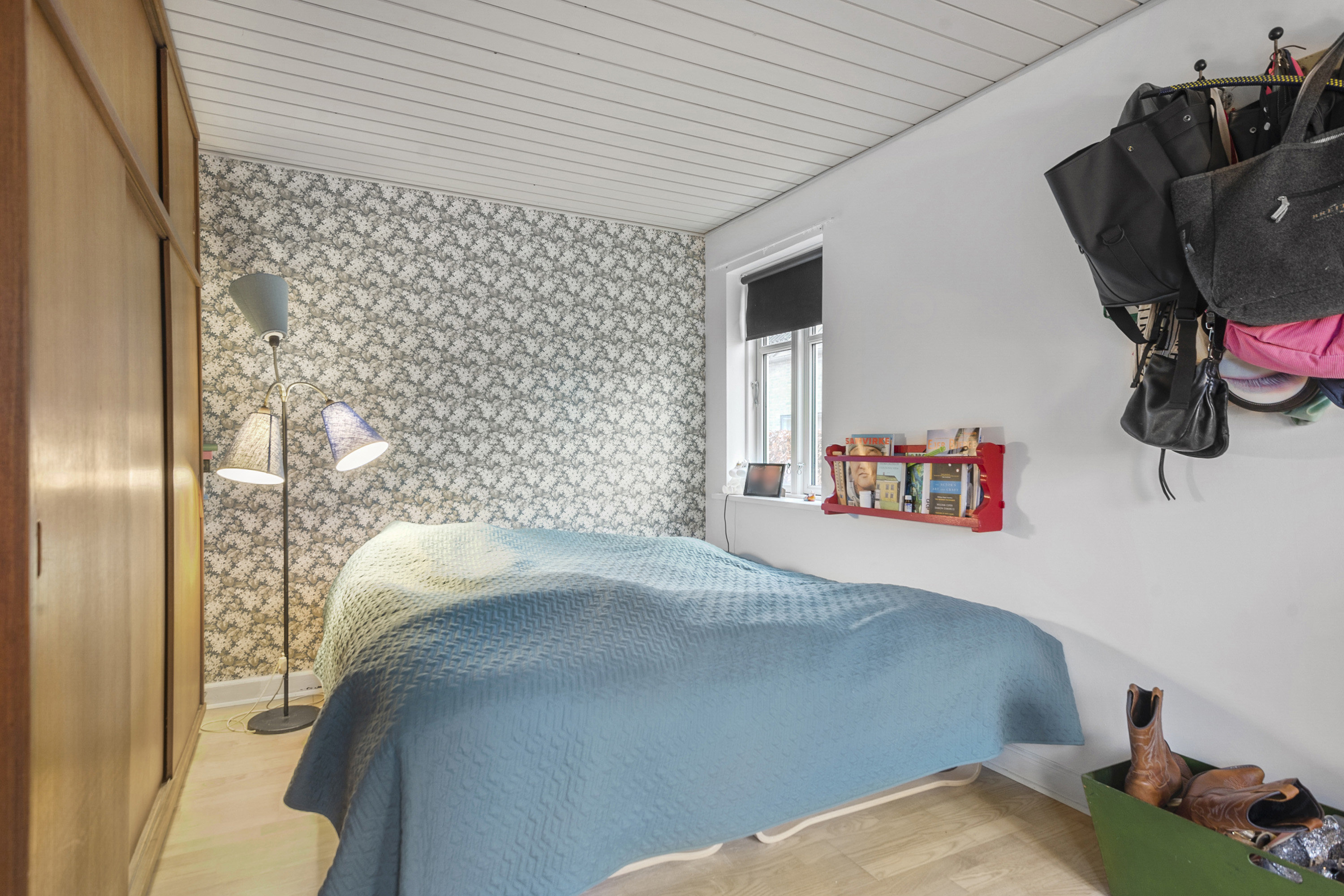 Fremhævet soveværelse billede i fuldskærmstilstand. Billede af Ustrupvej 13, Ustrup, 8660 Skanderborg