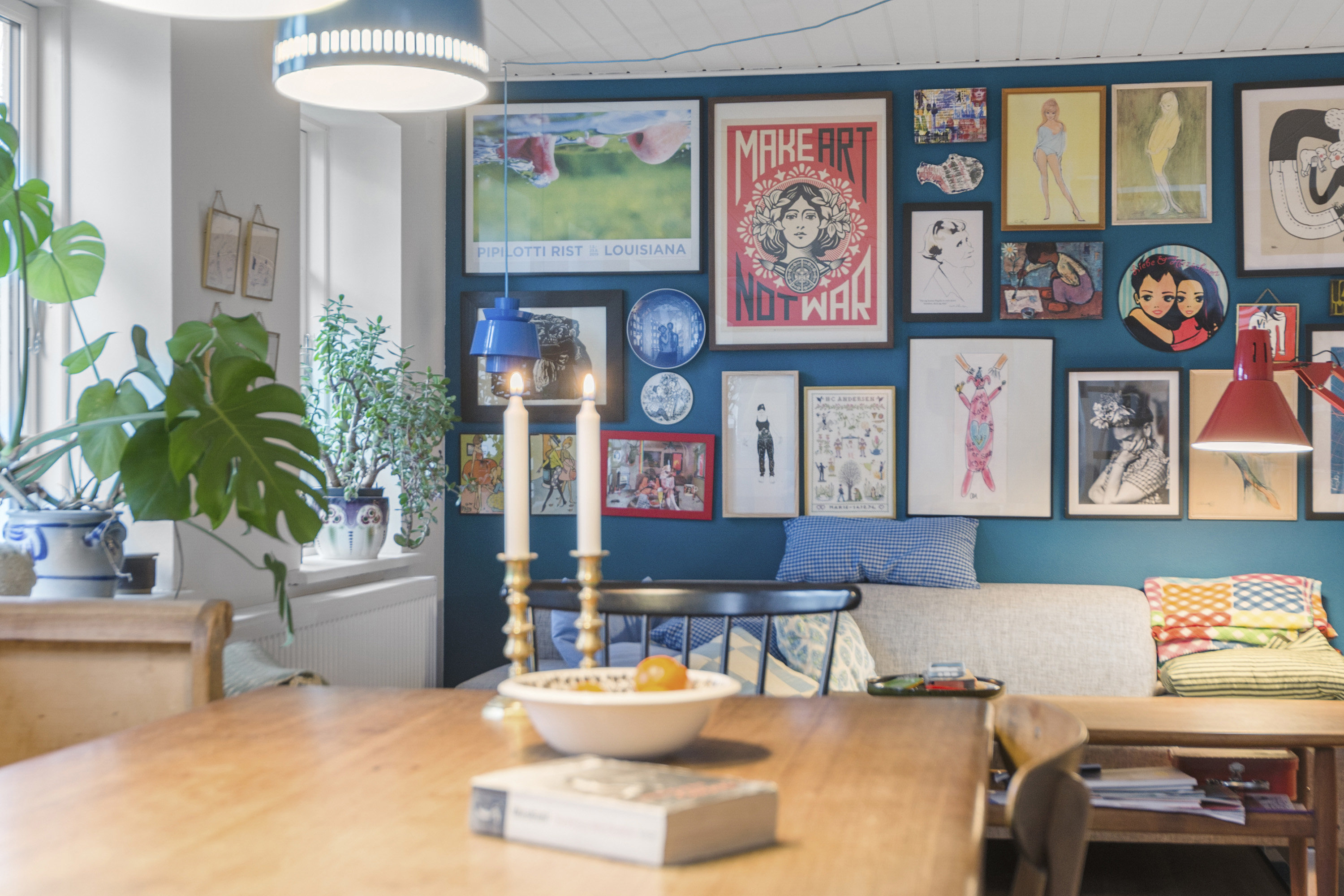 Fremhævet stue billede i fuldskærmstilstand. Billede af Ustrupvej 13, Ustrup, 8660 Skanderborg