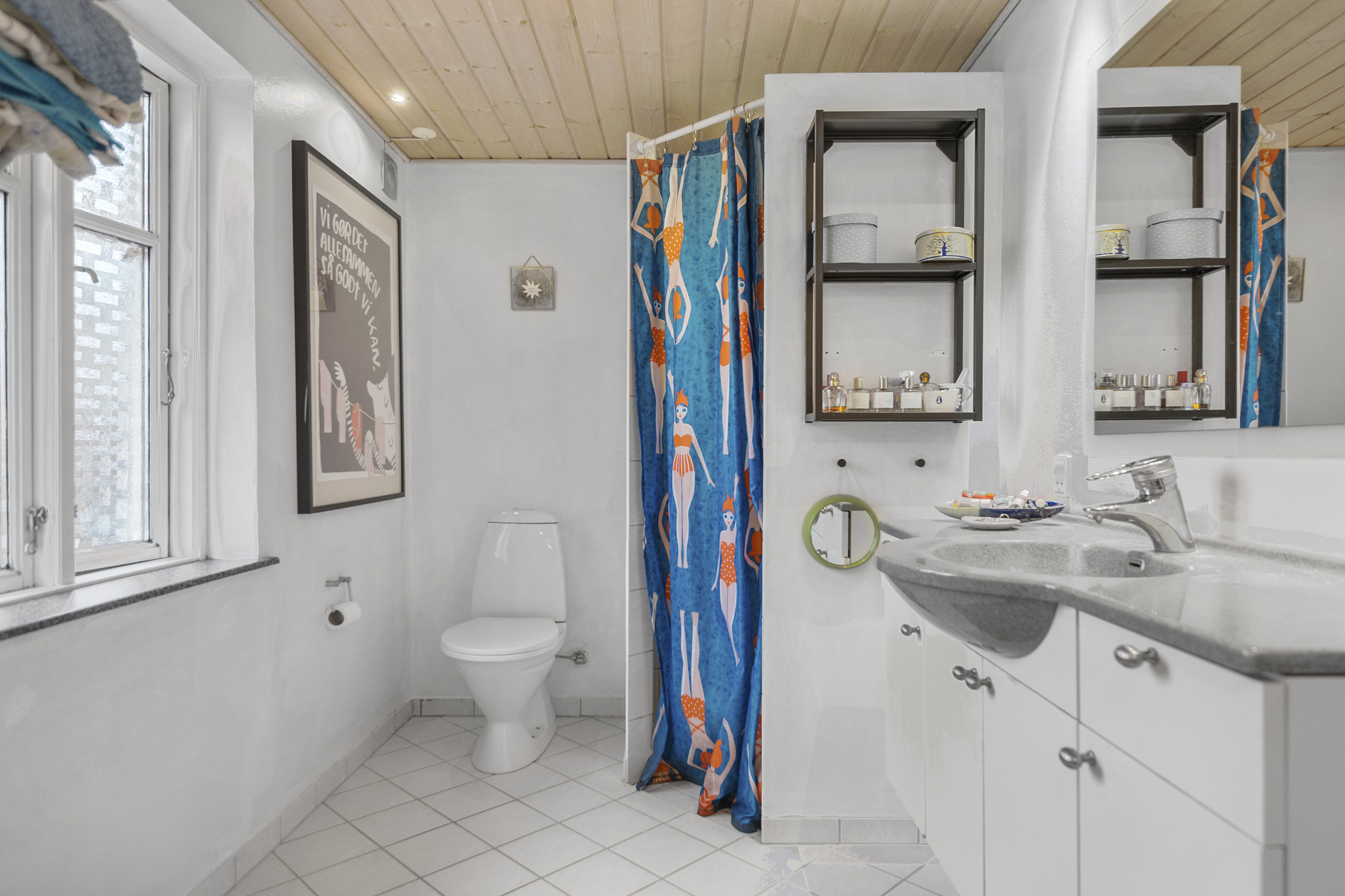 Fremhævet badeværelse billede i fuldskærmstilstand. Billede af Ustrupvej 13, Ustrup, 8660 Skanderborg